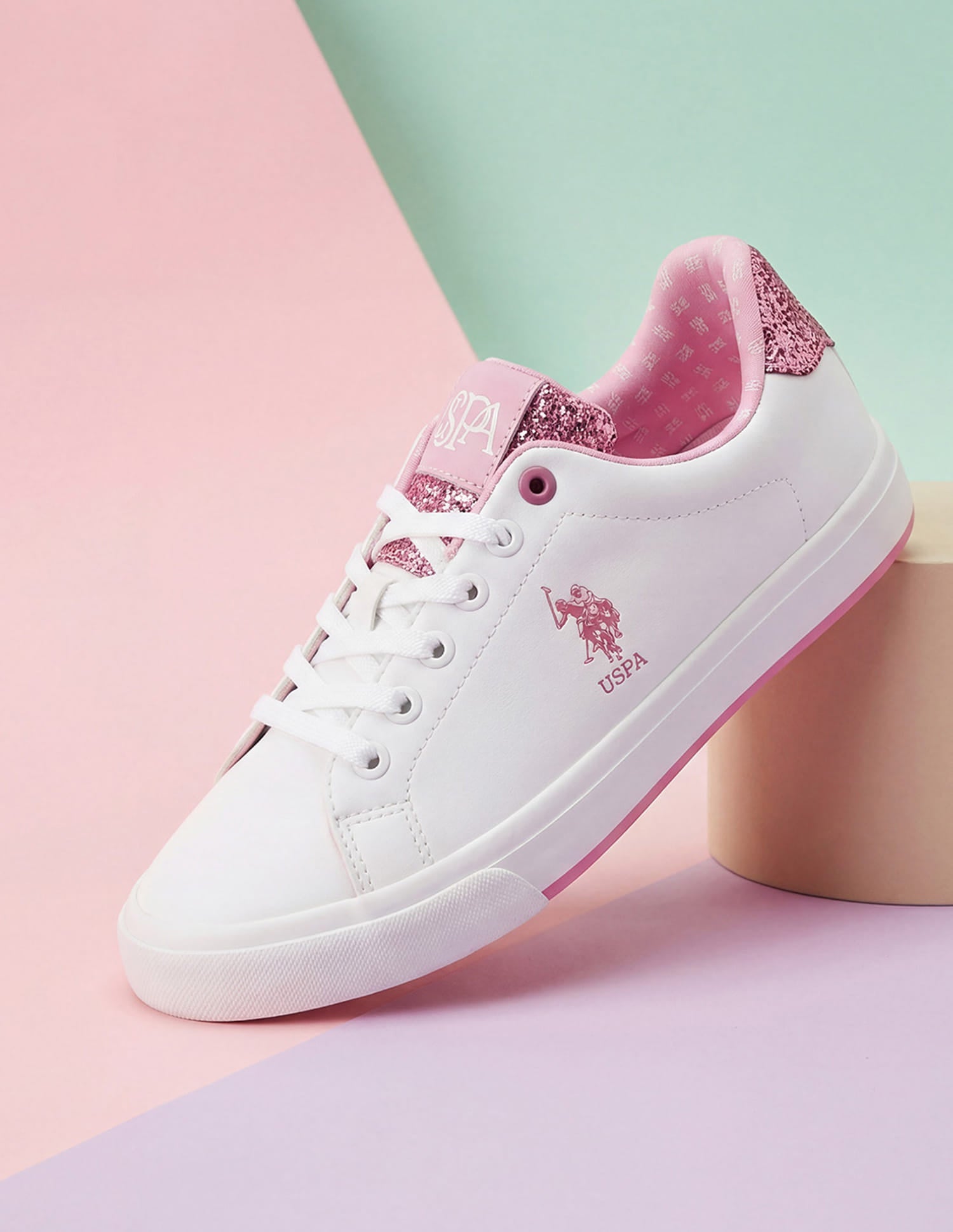 Beverly 4.0 Light Weight Lace-Ups Sneakers Off White - U.S. Polo Assn. India | Large