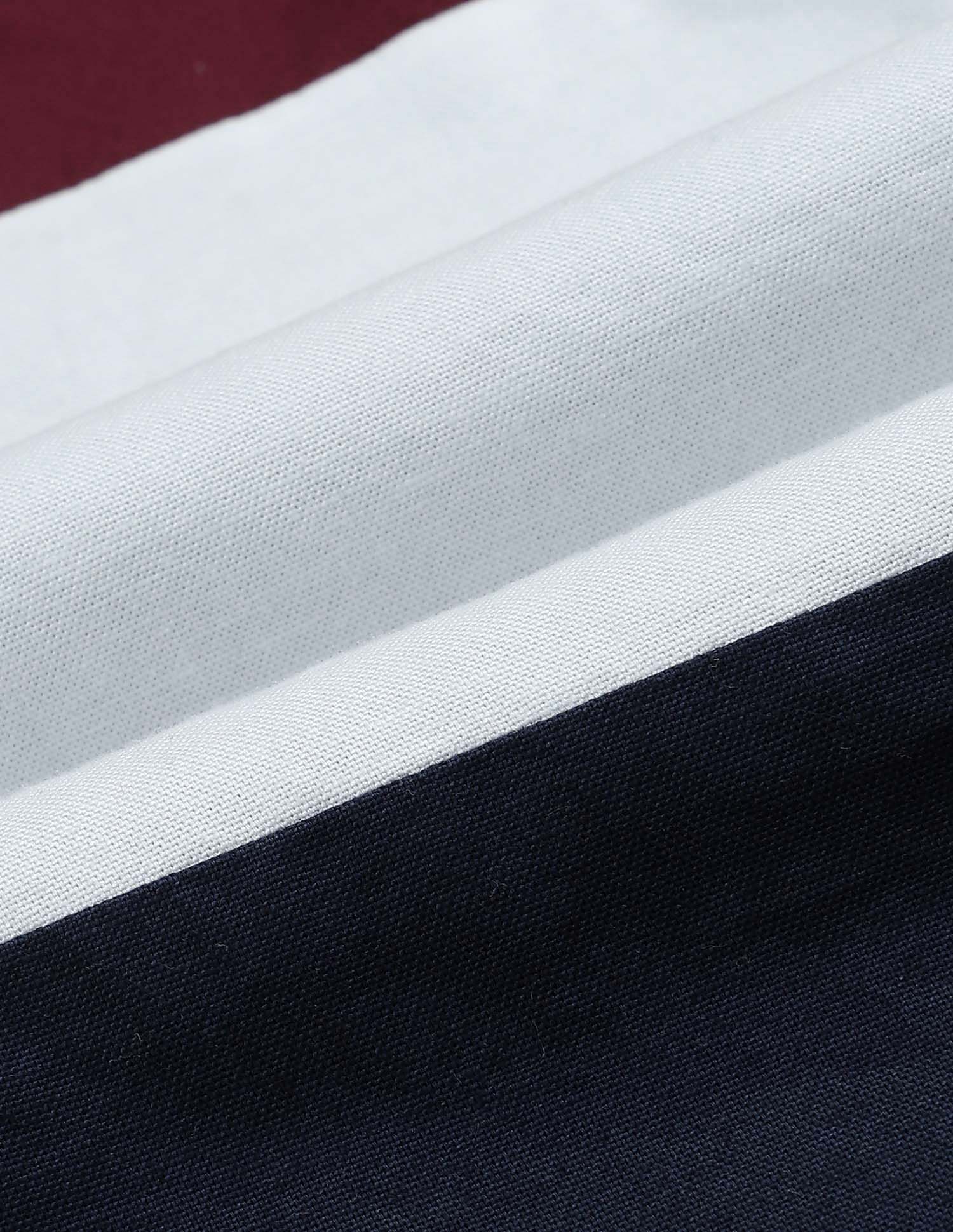 Boys Colourblocked Oxford Shirt Navy - U.S. POLO ASSN. | Large