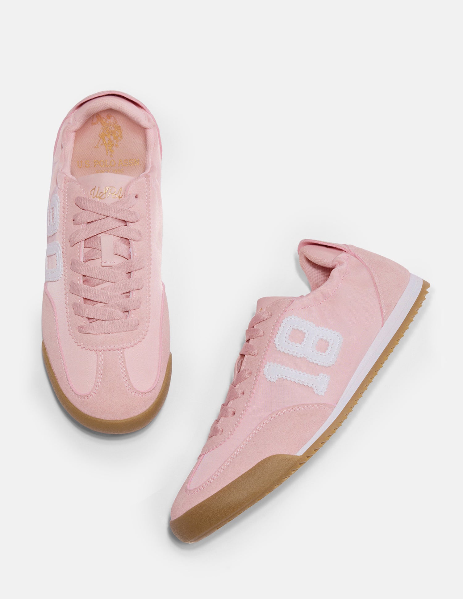Numeric Applique Ziana Sneakers Light Pink - U.S. Polo Assn. India | Large
