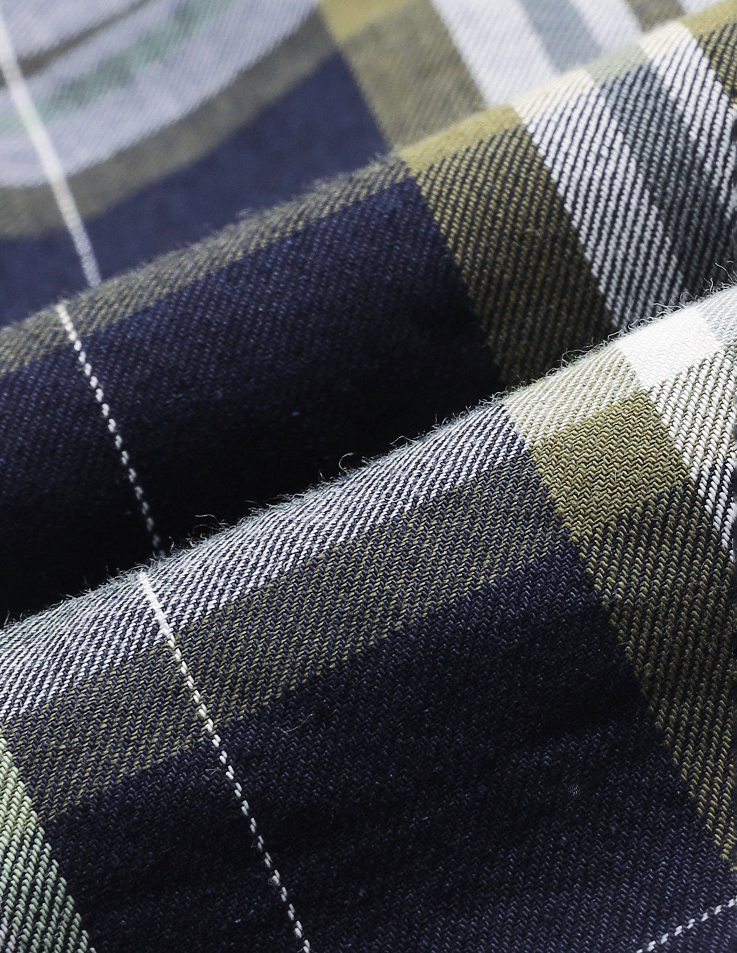 Plaid Checked Twill Shirt Green - U.S. Polo Assn. India | Large