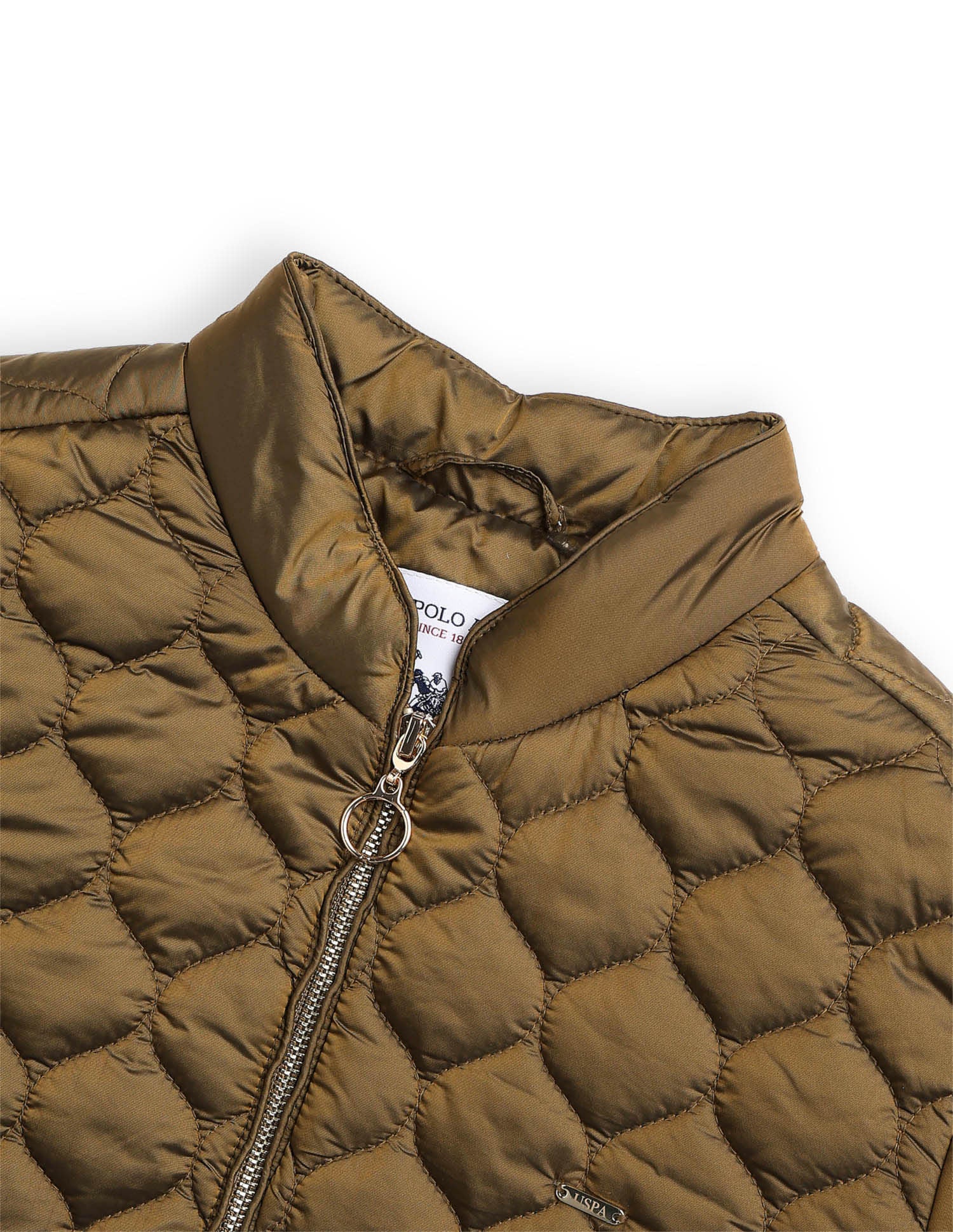 Solid Regular Fit Jacket Yellow - U.S. POLO ASSN. | Large