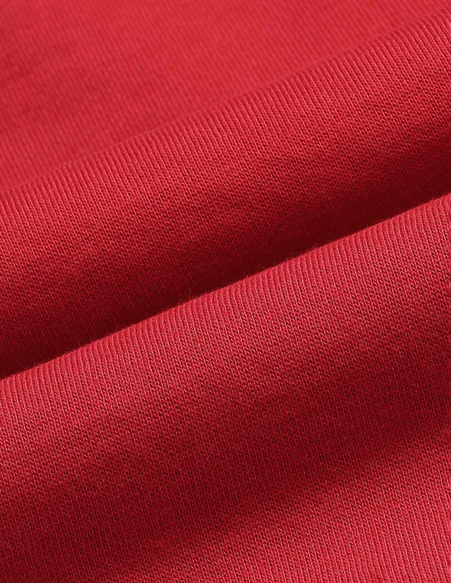 Girls Heart Patterned Knit Sweatshirt Red - U.S. POLO ASSN. | Large