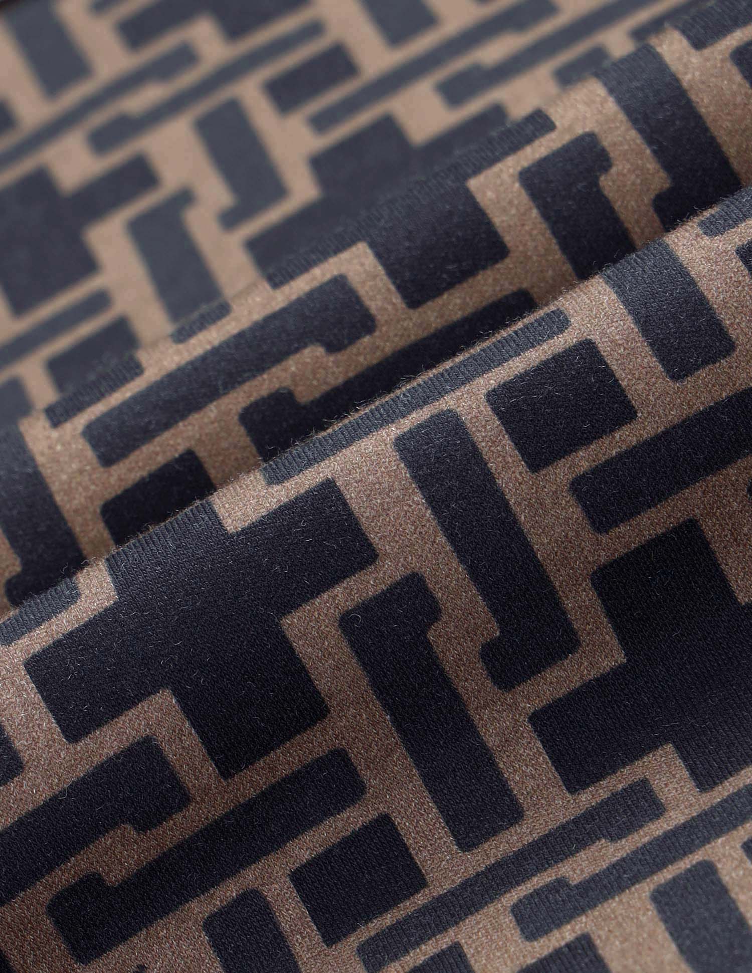 Geometric Printed Regular Fit Polo shirt Black - U.S. POLO ASSN. | Large