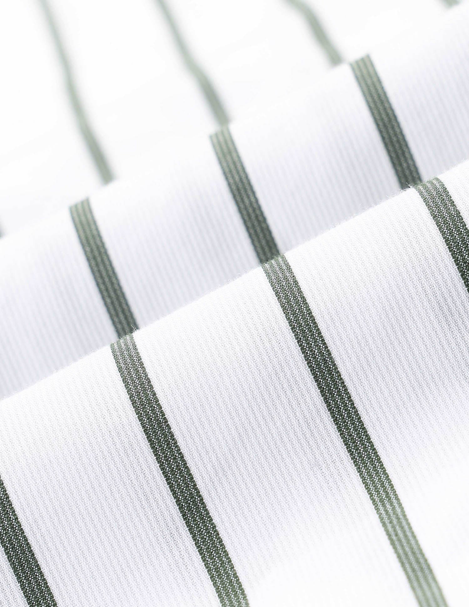 Vertical Striped Tailored Fit Shirt Olive - U.S. POLO ASSN. | Large