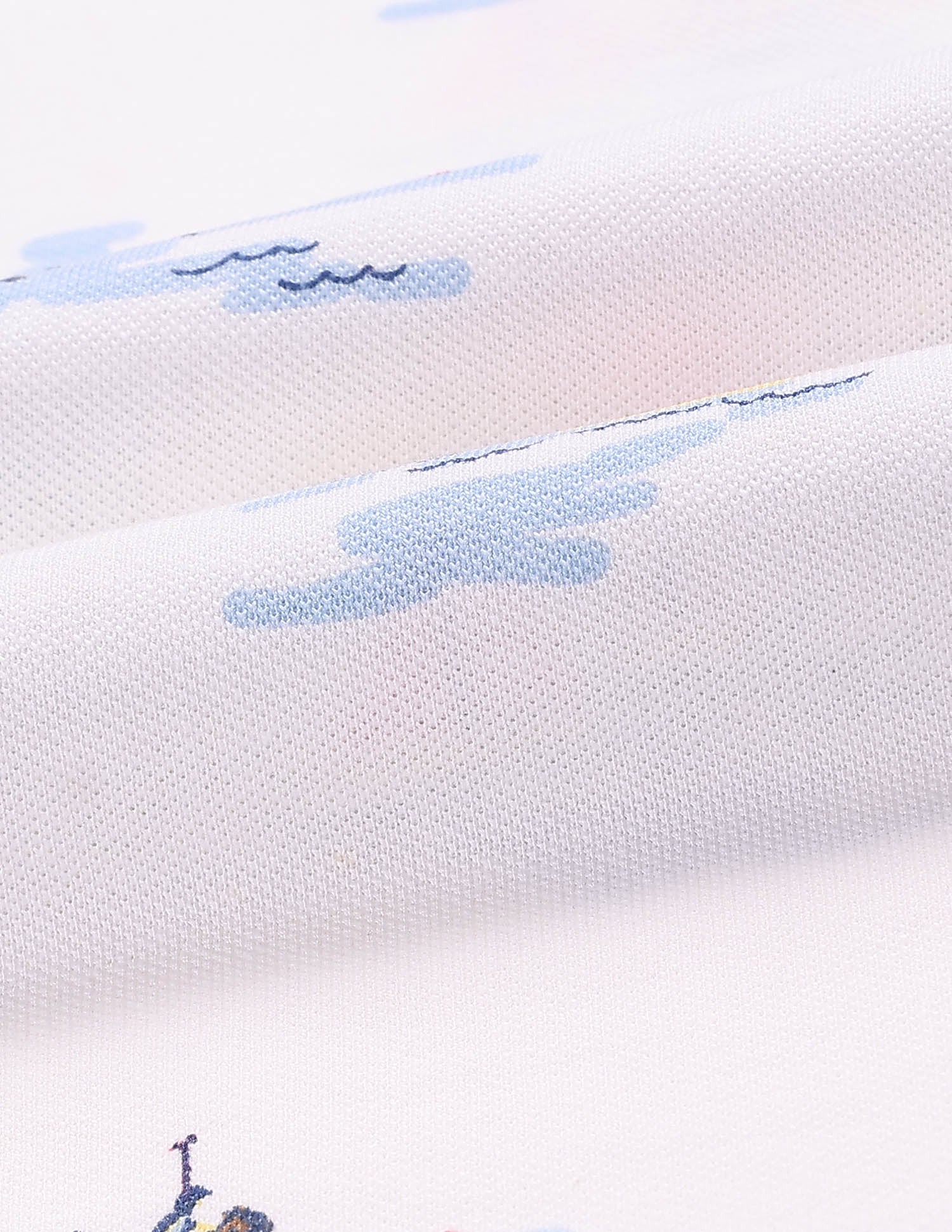 Boys Graphic Print Polo Shirt Off White - U.S. POLO ASSN. | Large