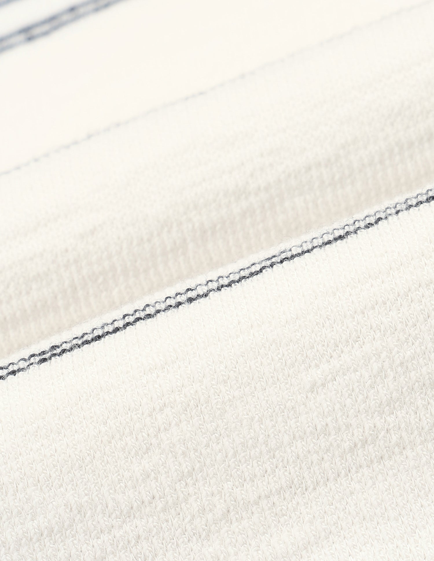Horizontal Striped Regular Fit T-Shirt Off White - U.S. Polo Assn. India | Large