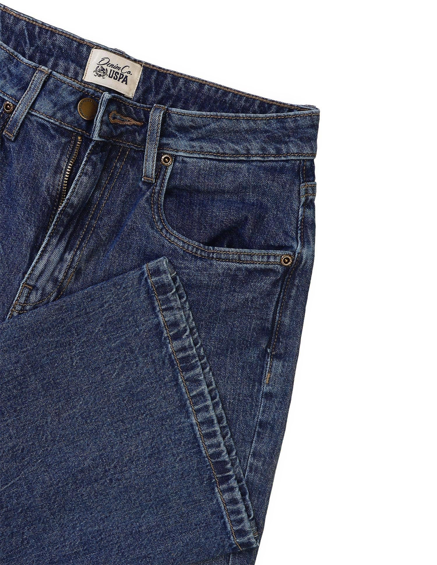 Bootcut Fit Blue Jeans Dark Blue - U.S. Polo Assn. India | Large