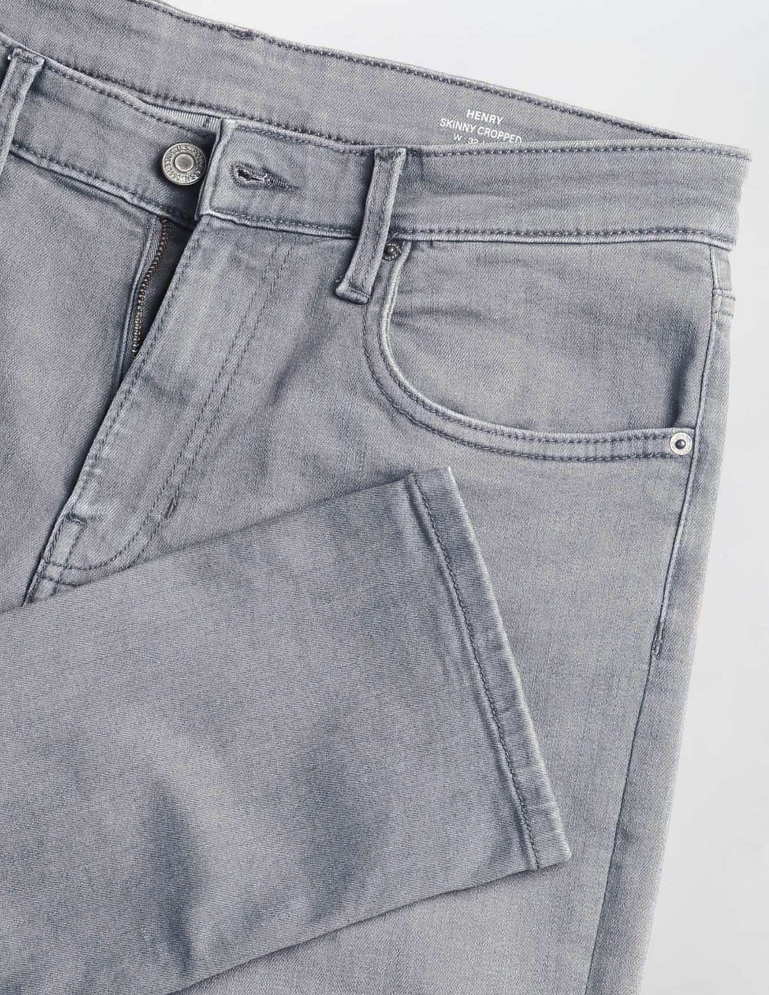 Henry Tapered Fit Grey Jeans Mid Grey Wash - U.S. POLO ASSN. | Large