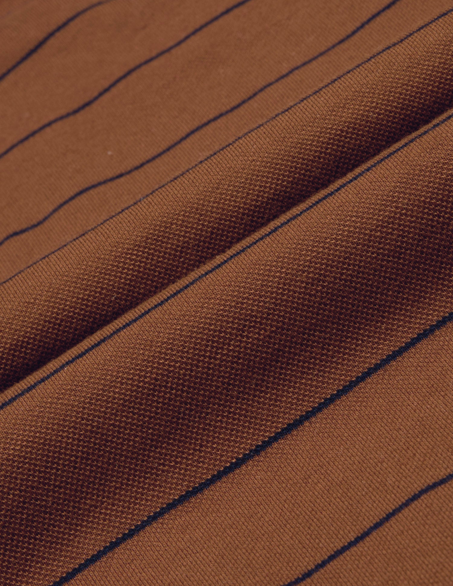 Slim Fit Horizontal Striped Polo Shirt Brown - U.S. Polo Assn. India | Large