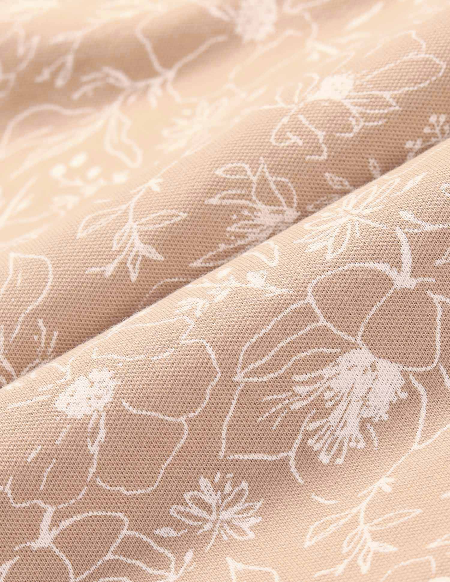 Floral Printed Working Holiday Polo Shirt Beige - U.S. POLO ASSN. | Large