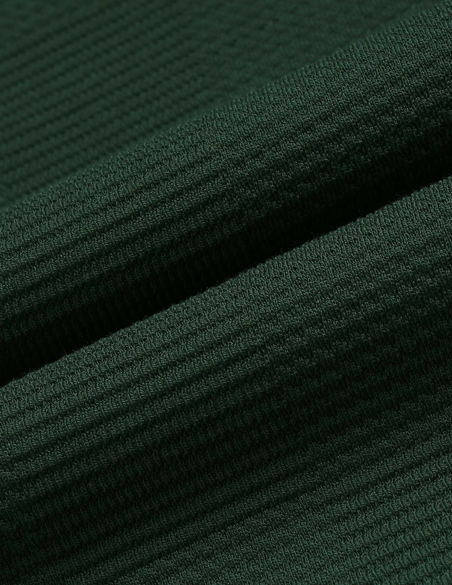 Textured Regular Fit Sweatshirt Dark Green - U.S. POLO ASSN. | Large