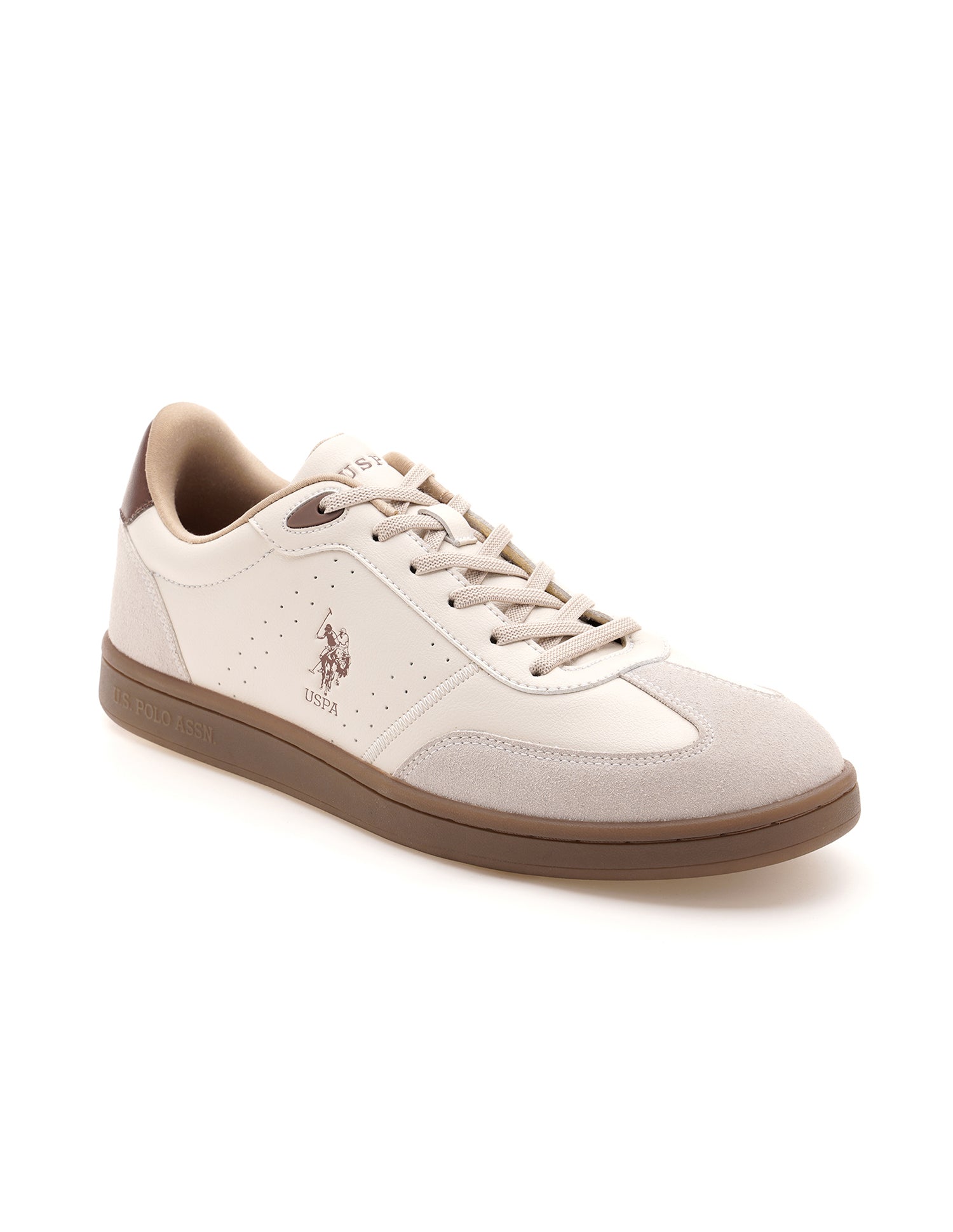 Cenik Solid Sneakers Beige - U.S. Polo Assn. India | Large