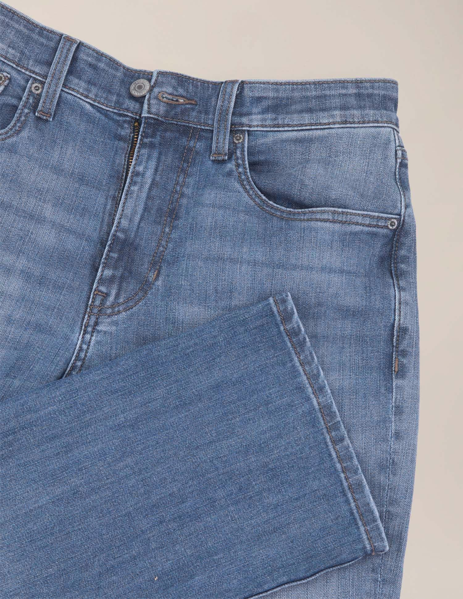 Connor Bootcut Fit Blue Jeans Mid Blue - U.S. Polo Assn. India | Large