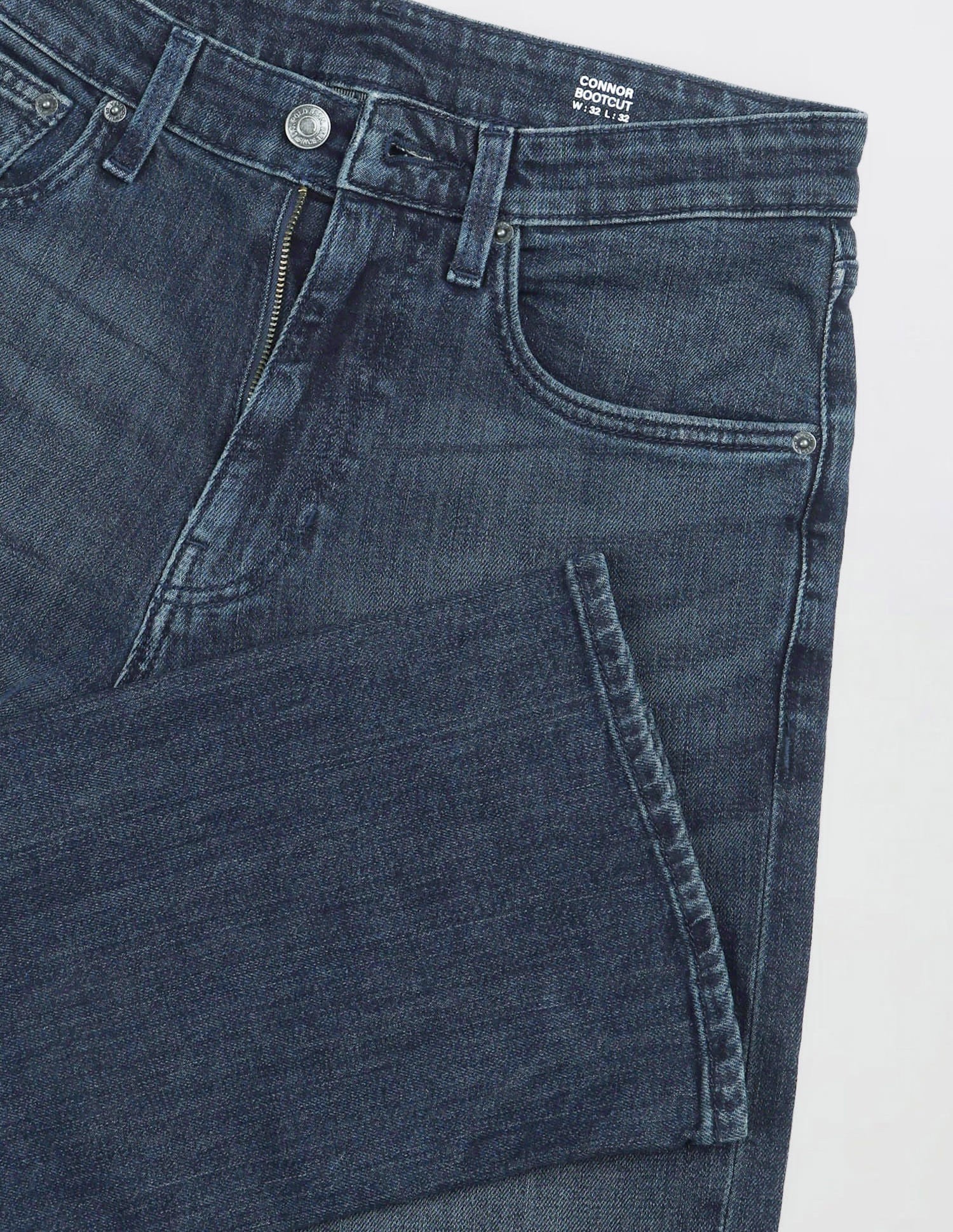 Solid Connor Fit Jeans Blue - U.S. Polo Assn. India | Large