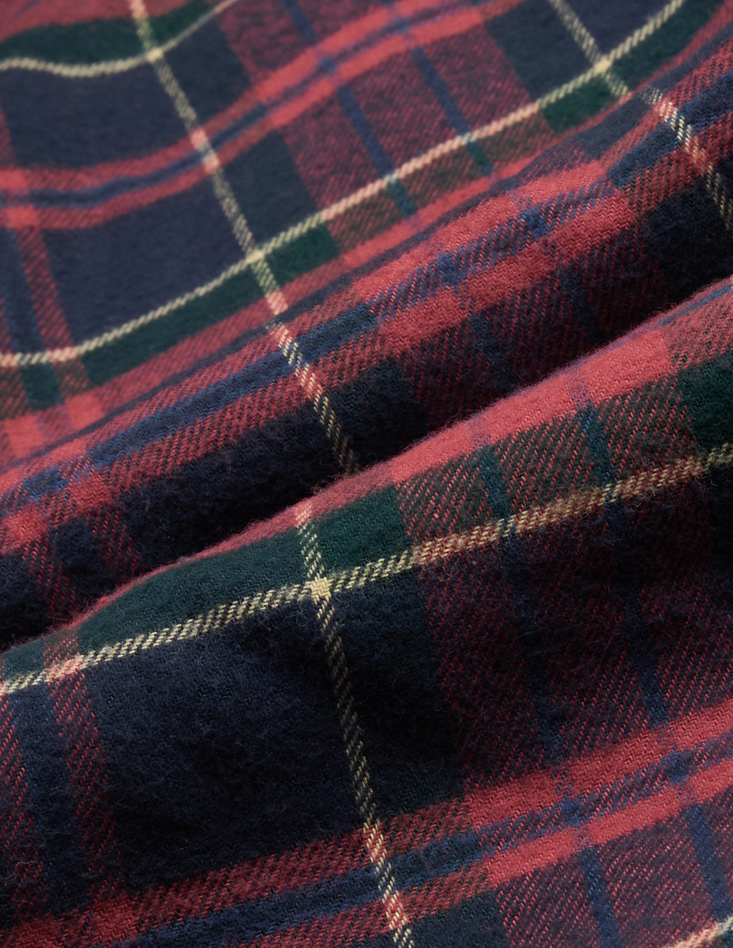 Plaid Checked Twill Shirt Red - U.S. Polo Assn. India | Large