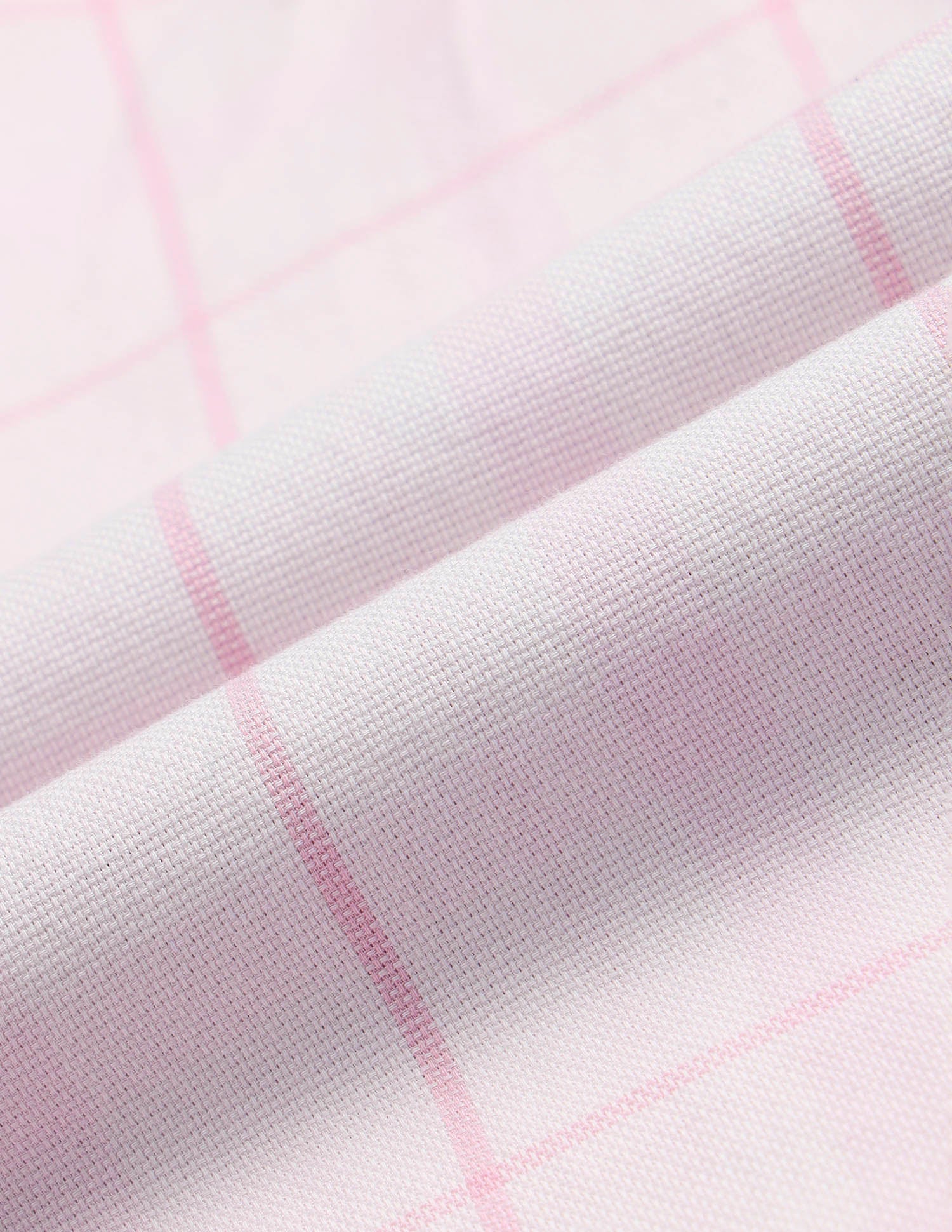 Windowpane Checked Tailored Fit Shirt Pink - U.S. Polo Assn. India | Large