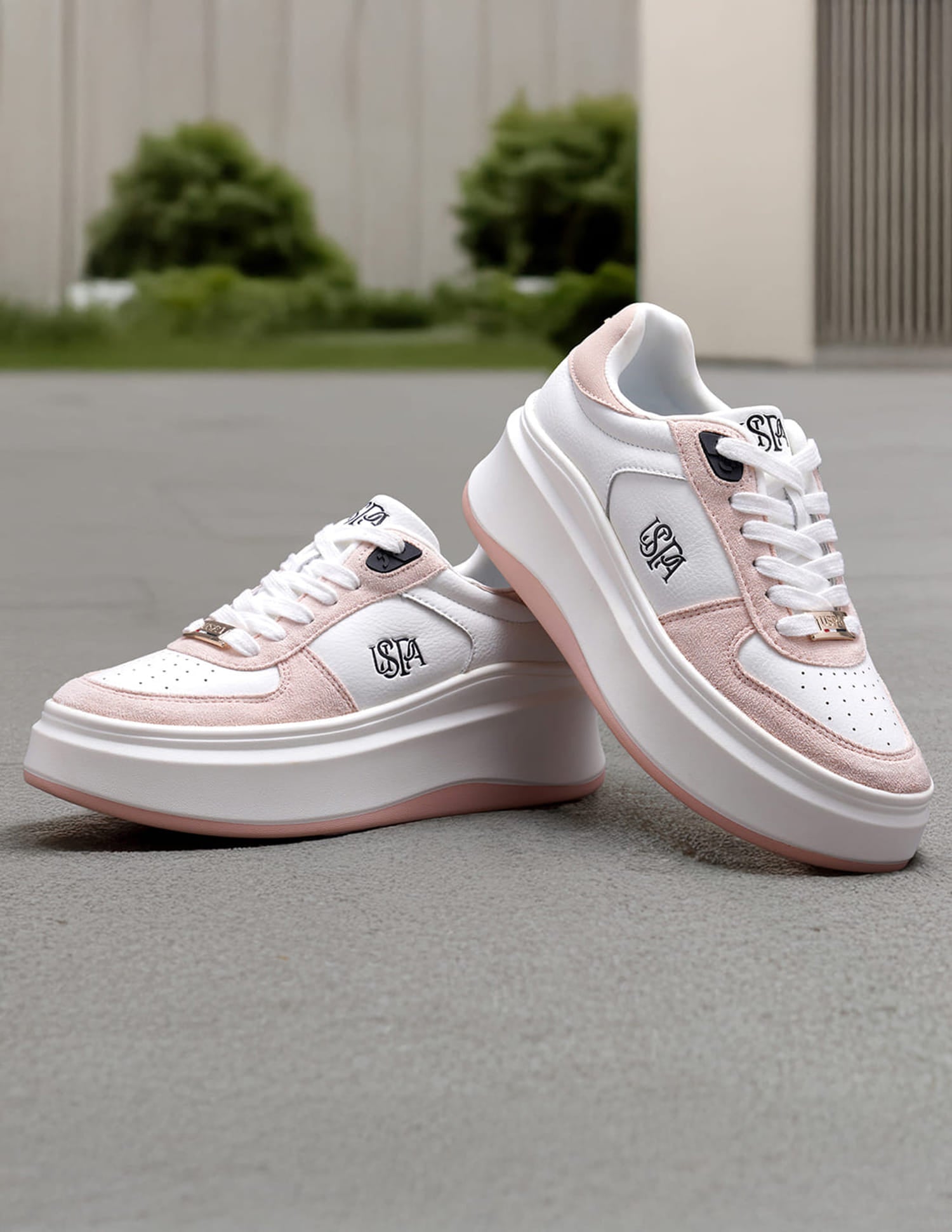 Ariella 2.0 Colourblocked Chunky Sneakers Light Pink - U.S. Polo Assn. India | Large