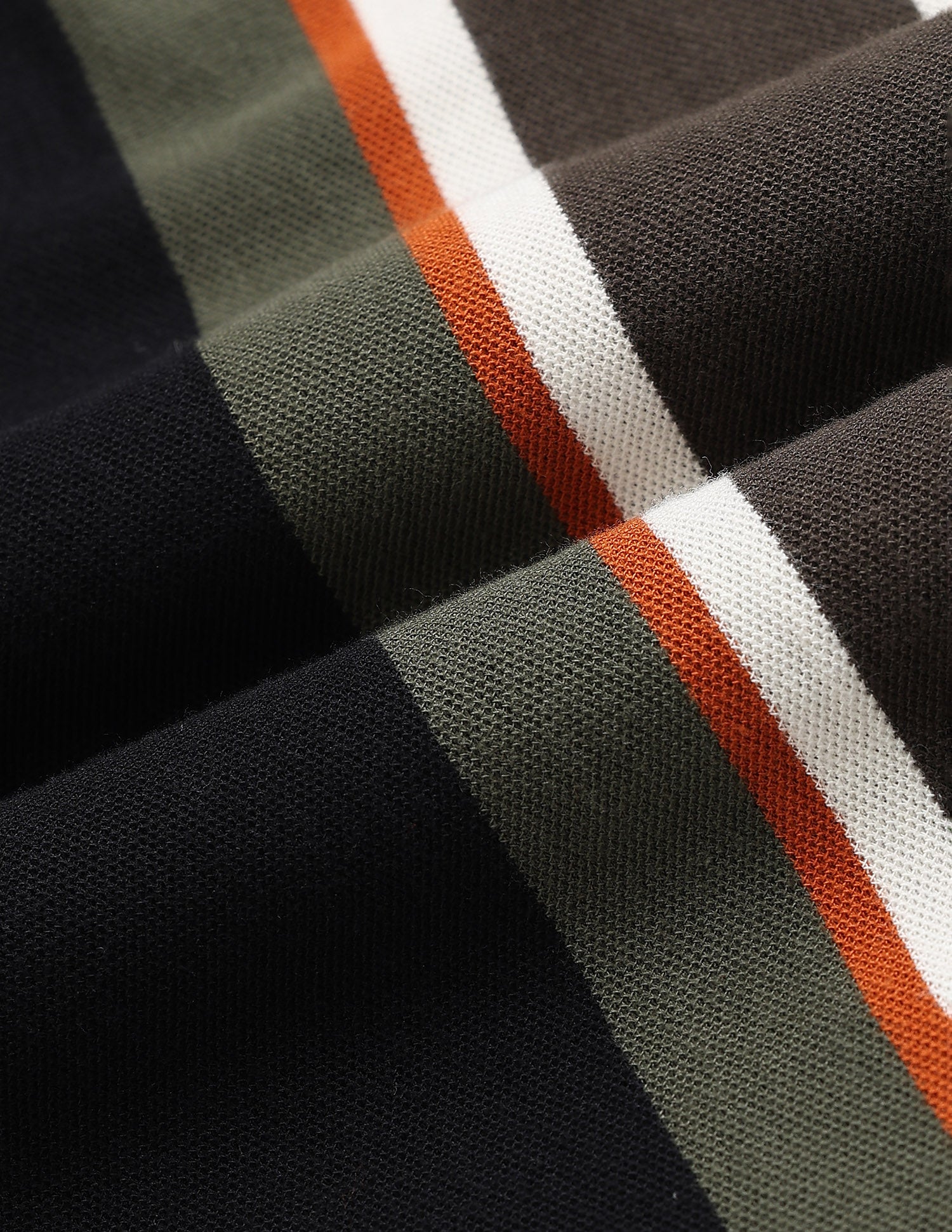 Vertical Striped Slim Fit T-Shirt Black - U.S. Polo Assn. India | Large