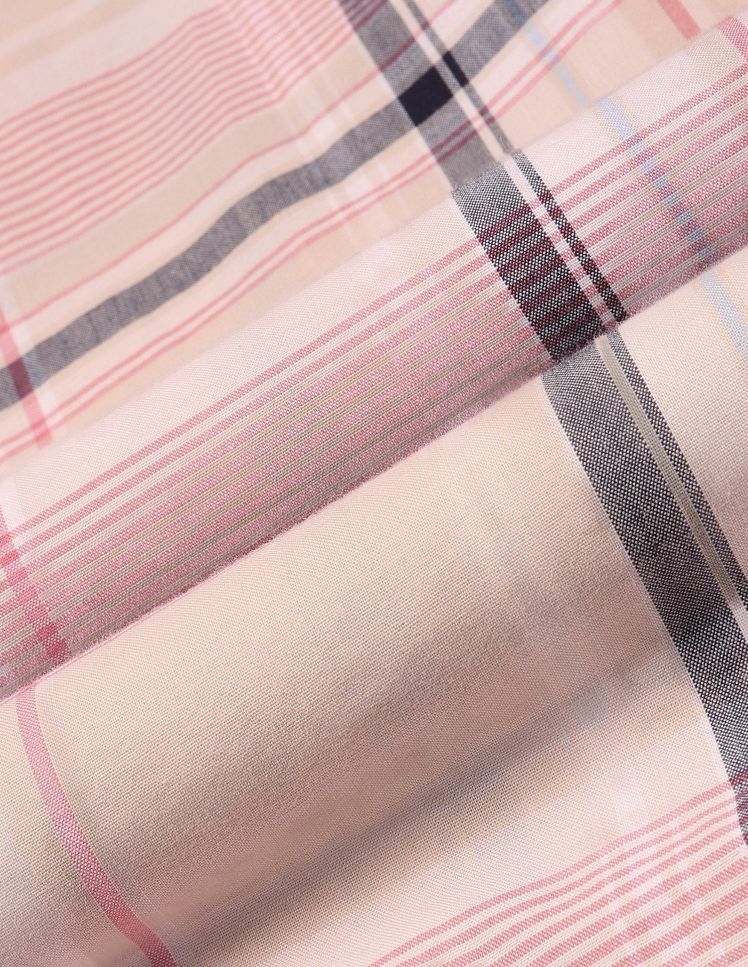 Plaid Checked Tailored Fit Shirt Beige - U.S. Polo Assn. India | Large