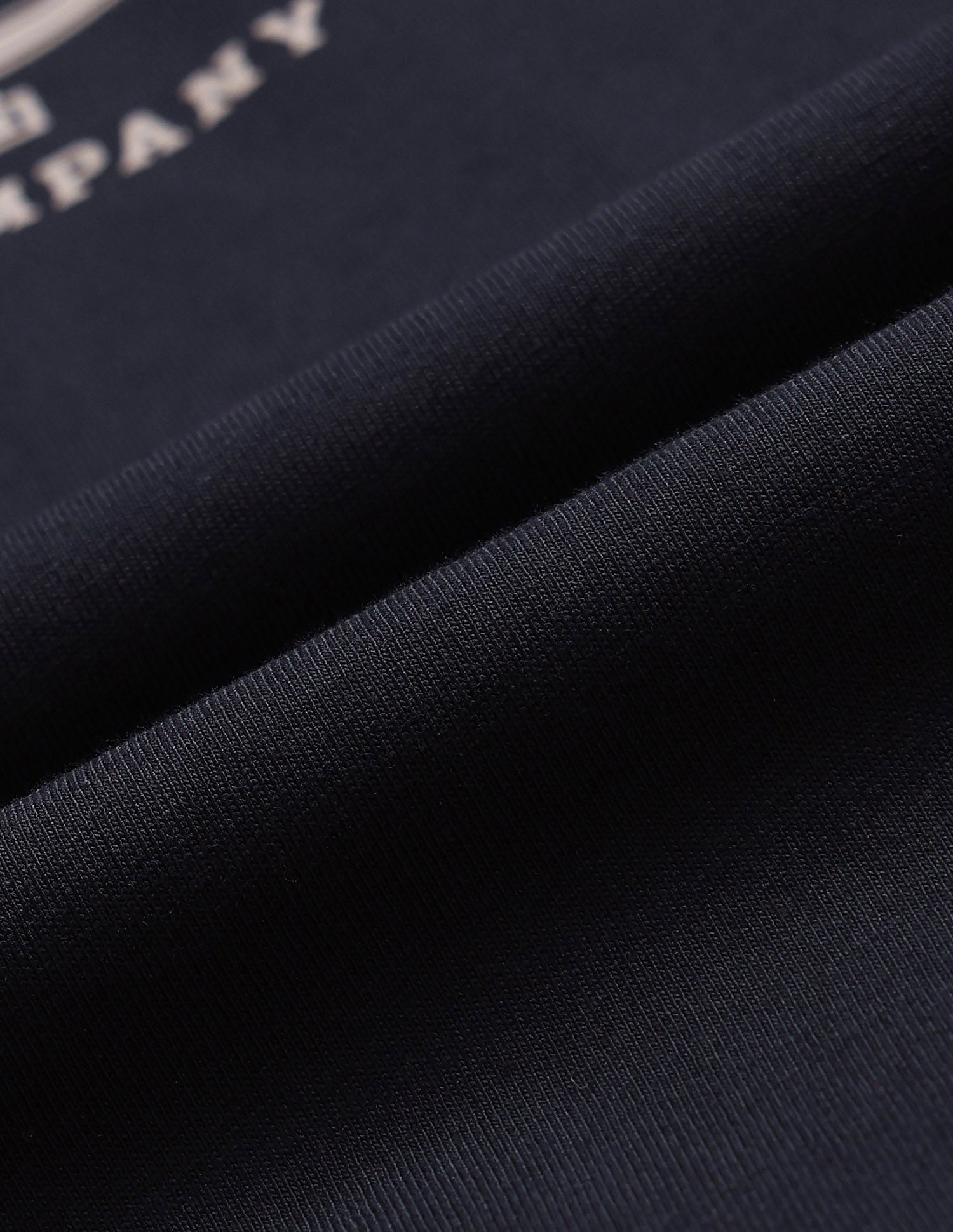 Brand Embossed Pure Cotton T-Shirt Navy - U.S. POLO ASSN. | Large