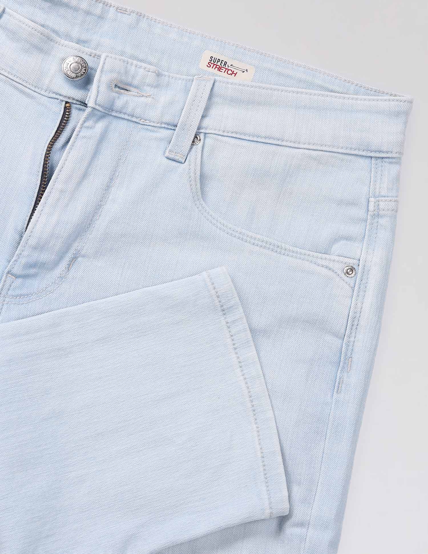 Henry Tapered Fit Super Stretch Jeans Light Wash - U.S. Polo Assn. India | Large