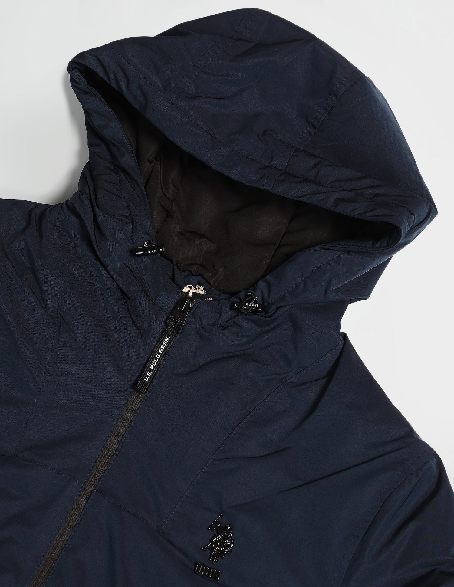 Colour blocked Regular Fit Jacket Navy - U.S. POLO ASSN. | Large