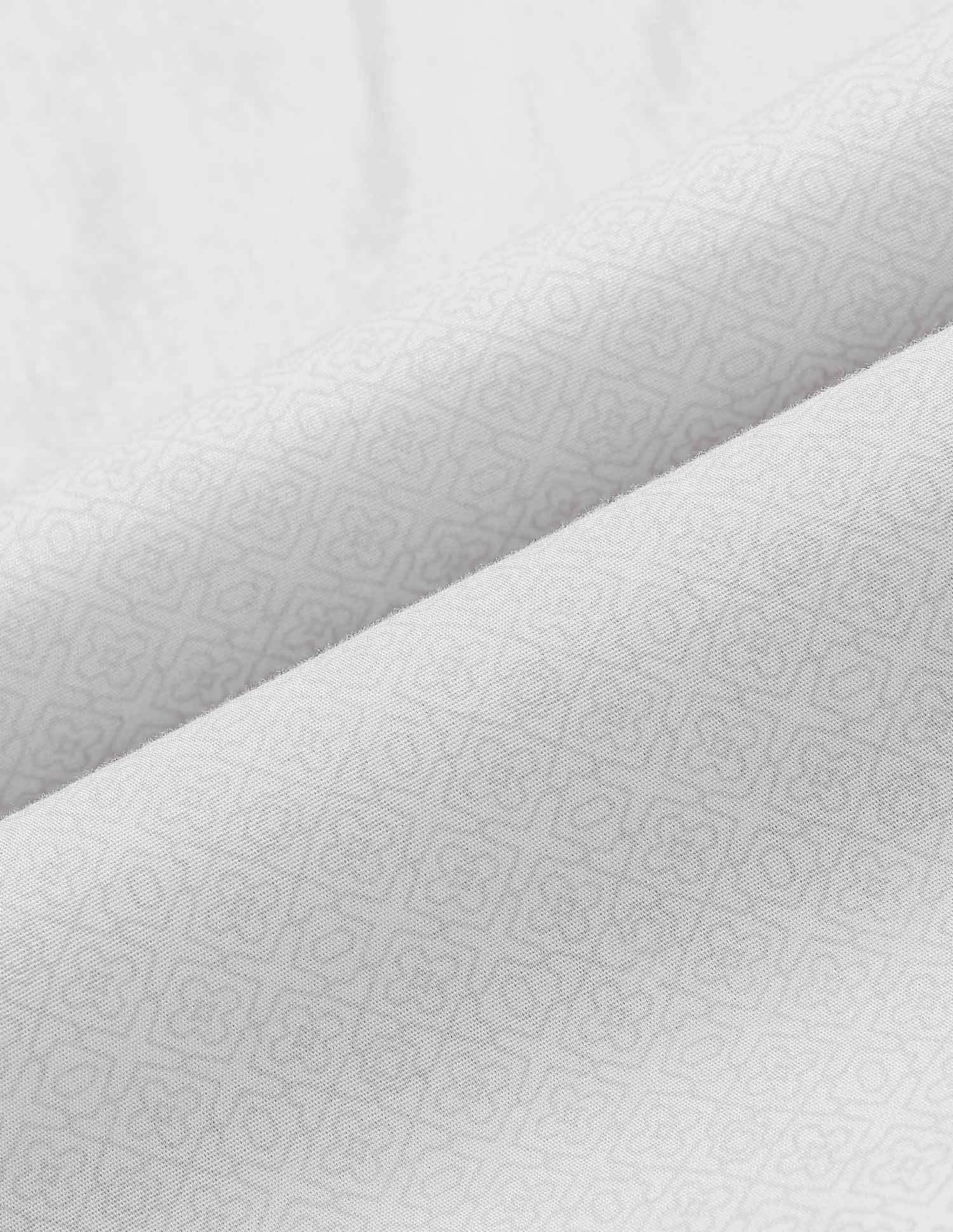 Geometric Printed Tailored Fit Shirt Beige - U.S. Polo Assn. India | Large
