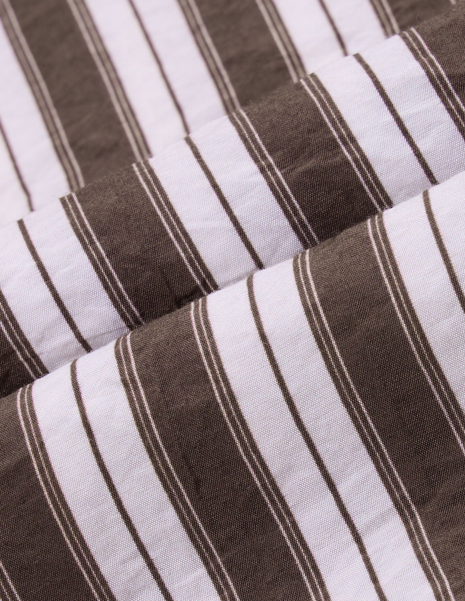 Vertical Striped Regular Fit Shirt Dark Brown - U.S. Polo Assn. India | Large