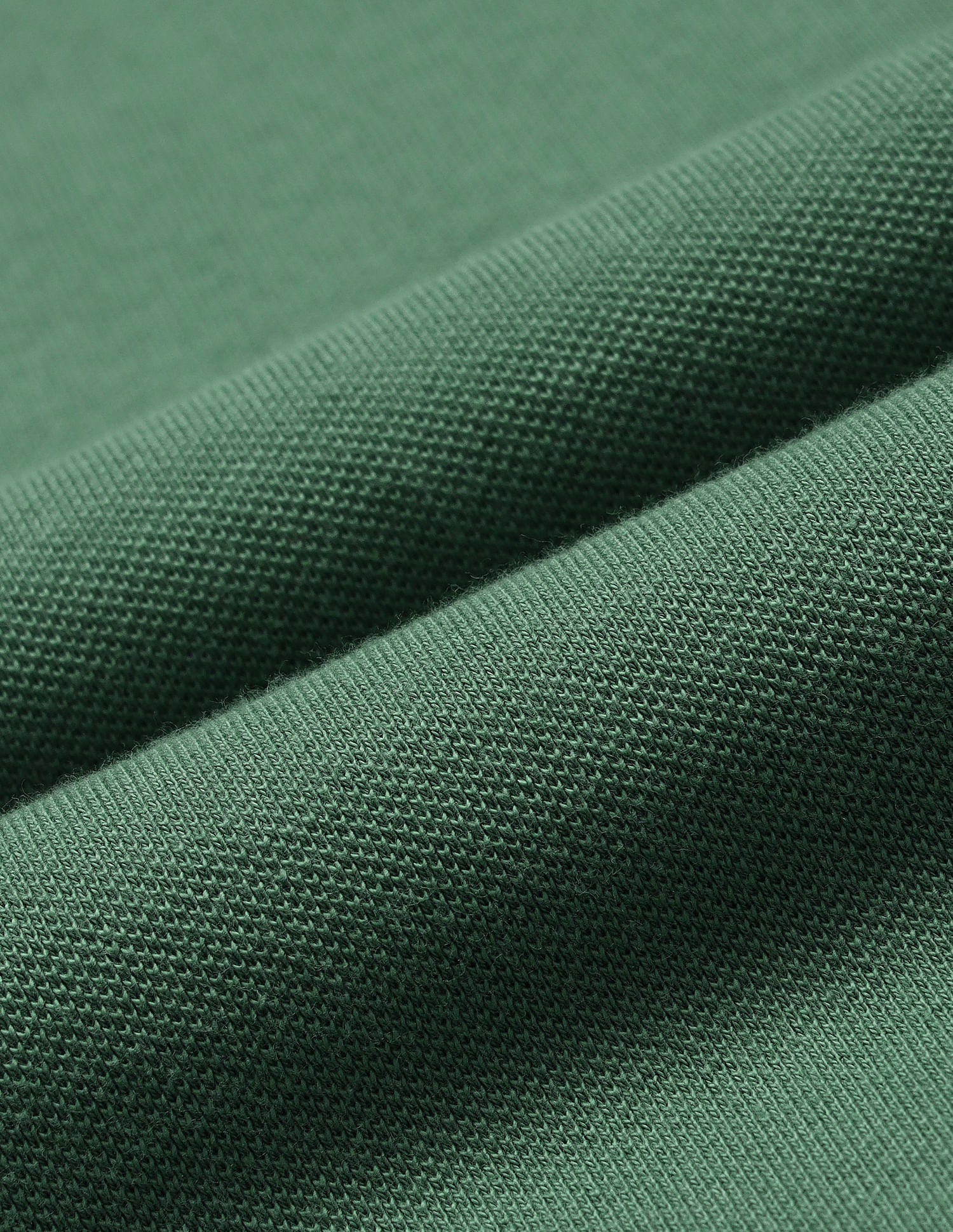 Muscle Fit Solid Polo Shirt Green - U.S. Polo Assn. India | Large