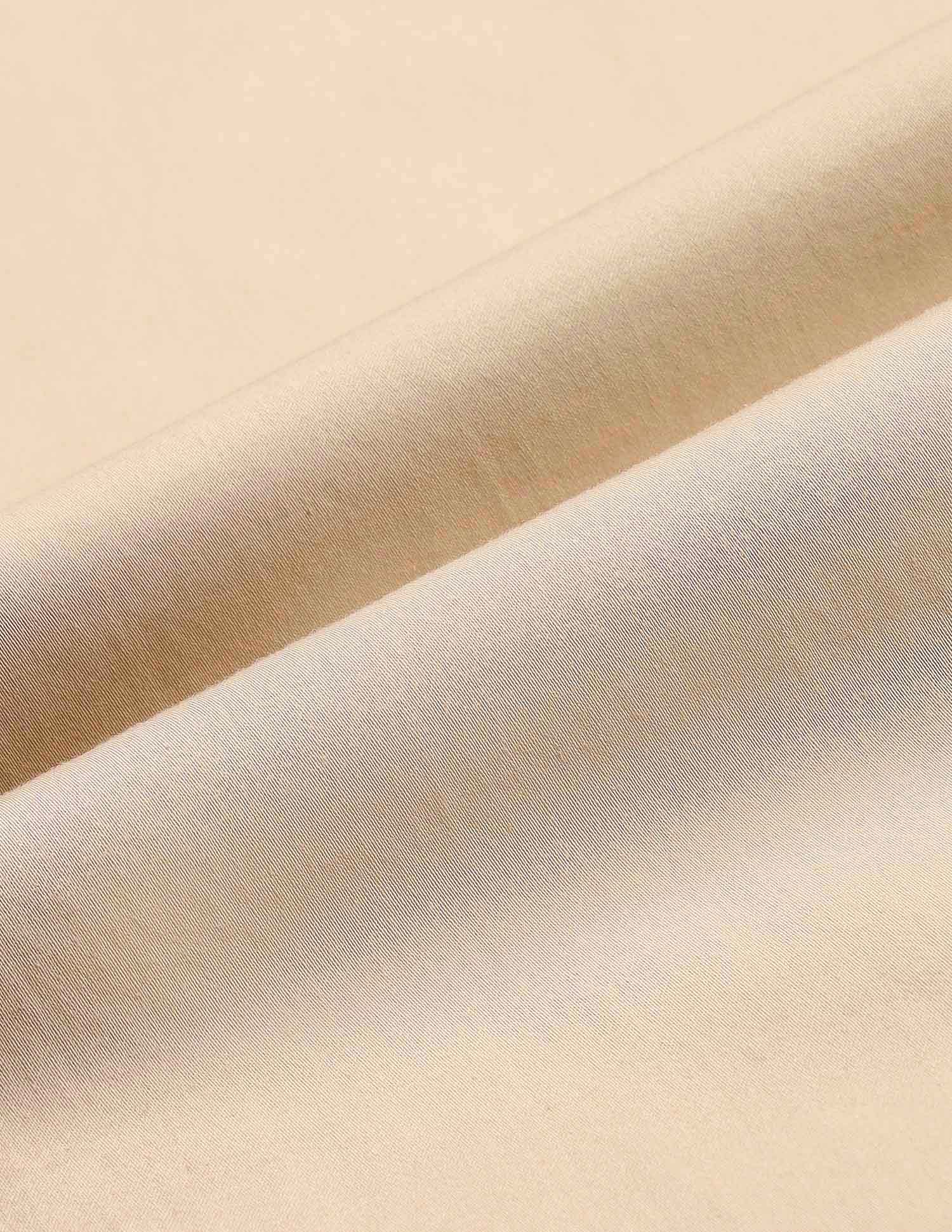 Elasticized Waist Slim Fit Trousers Beige - U.S. POLO ASSN. | Large