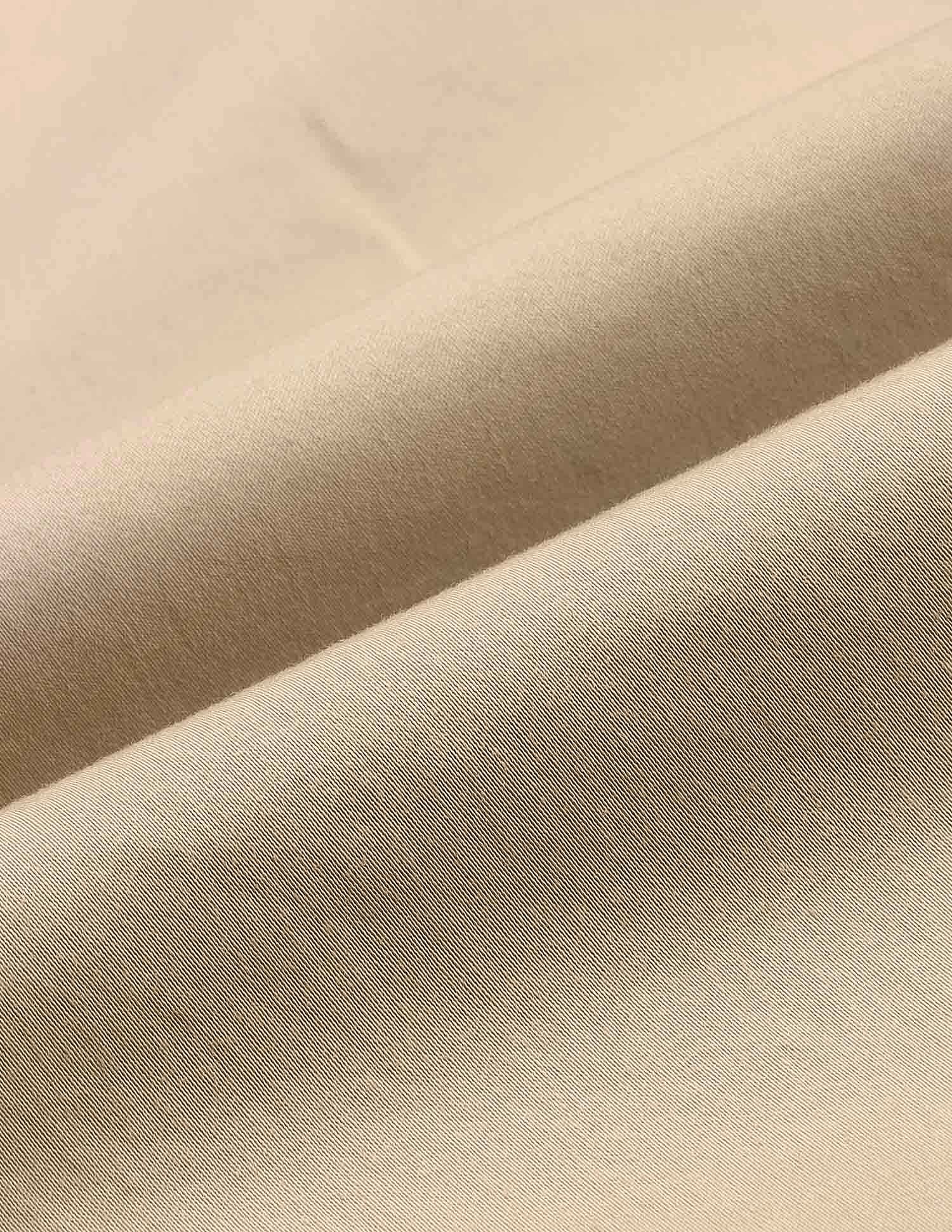 Elasticized Waist Straight Fit Trousers Beige - U.S. POLO ASSN. | Large