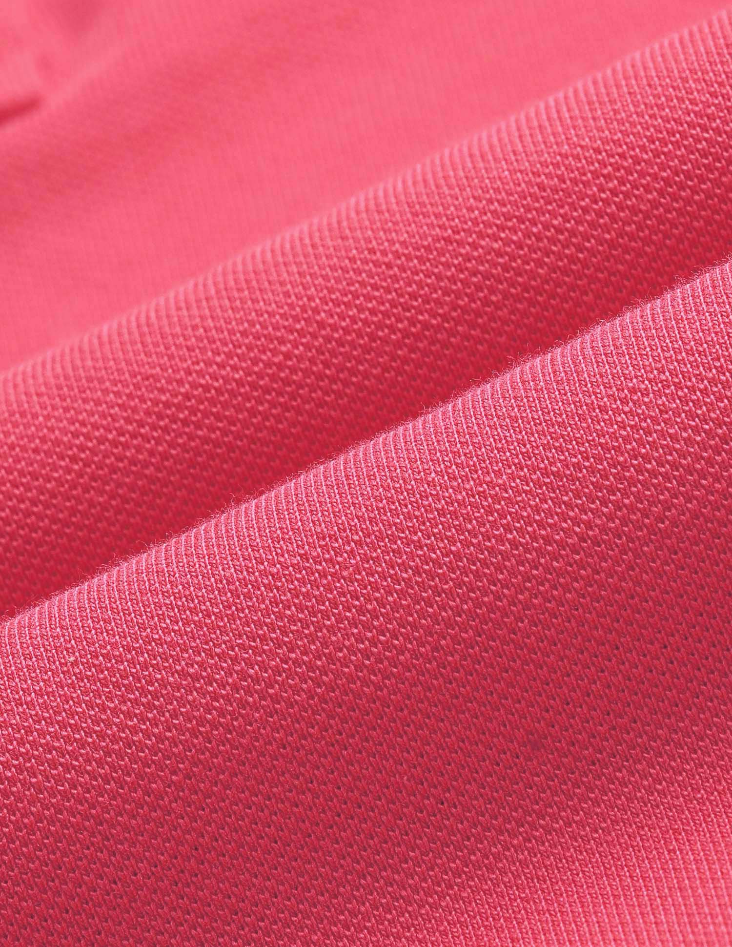 Solid Brand Tape Polo Shirt Pink - U.S. POLO ASSN. | Large