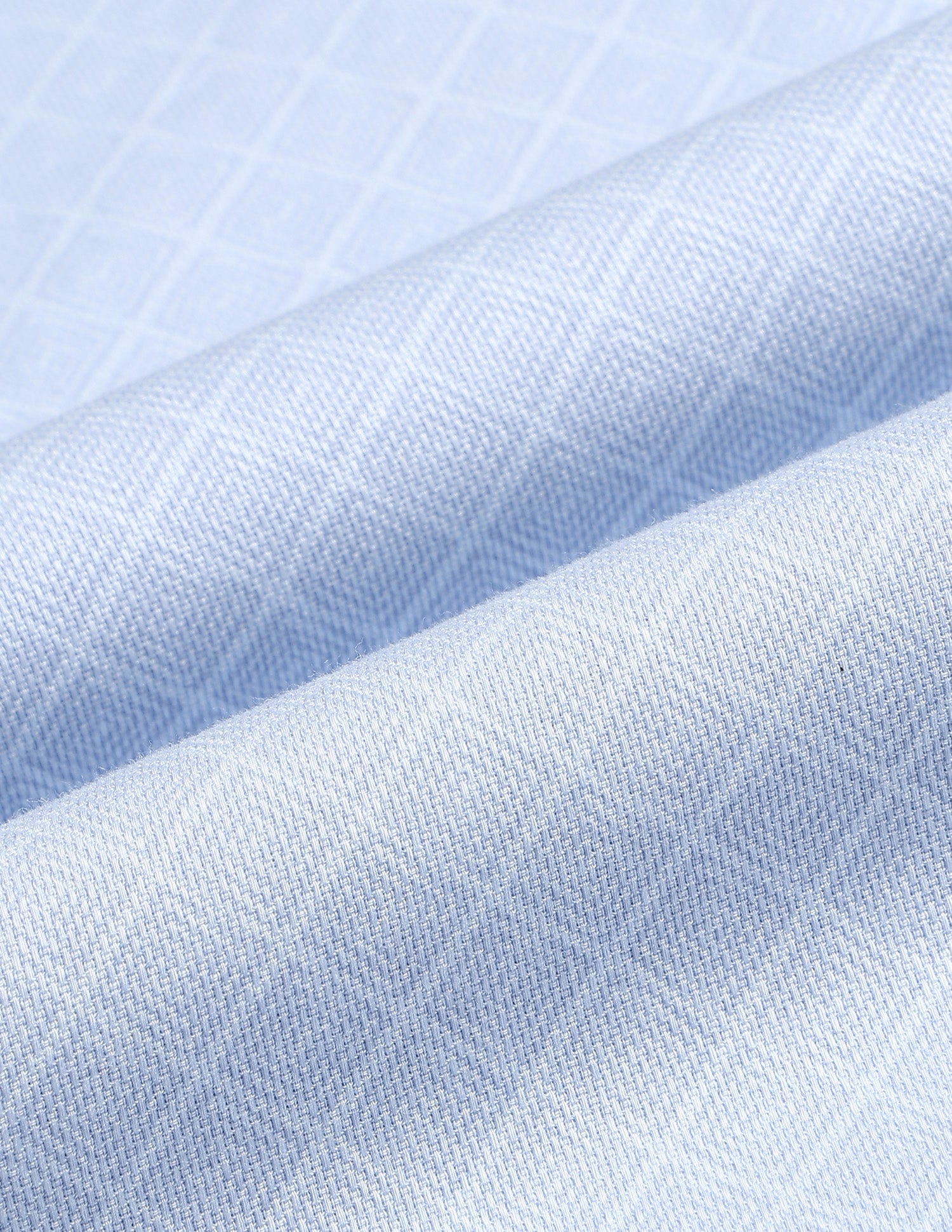 Geometric Printed Dobby Shirt Light Blue - U.S. Polo Assn. India | Large