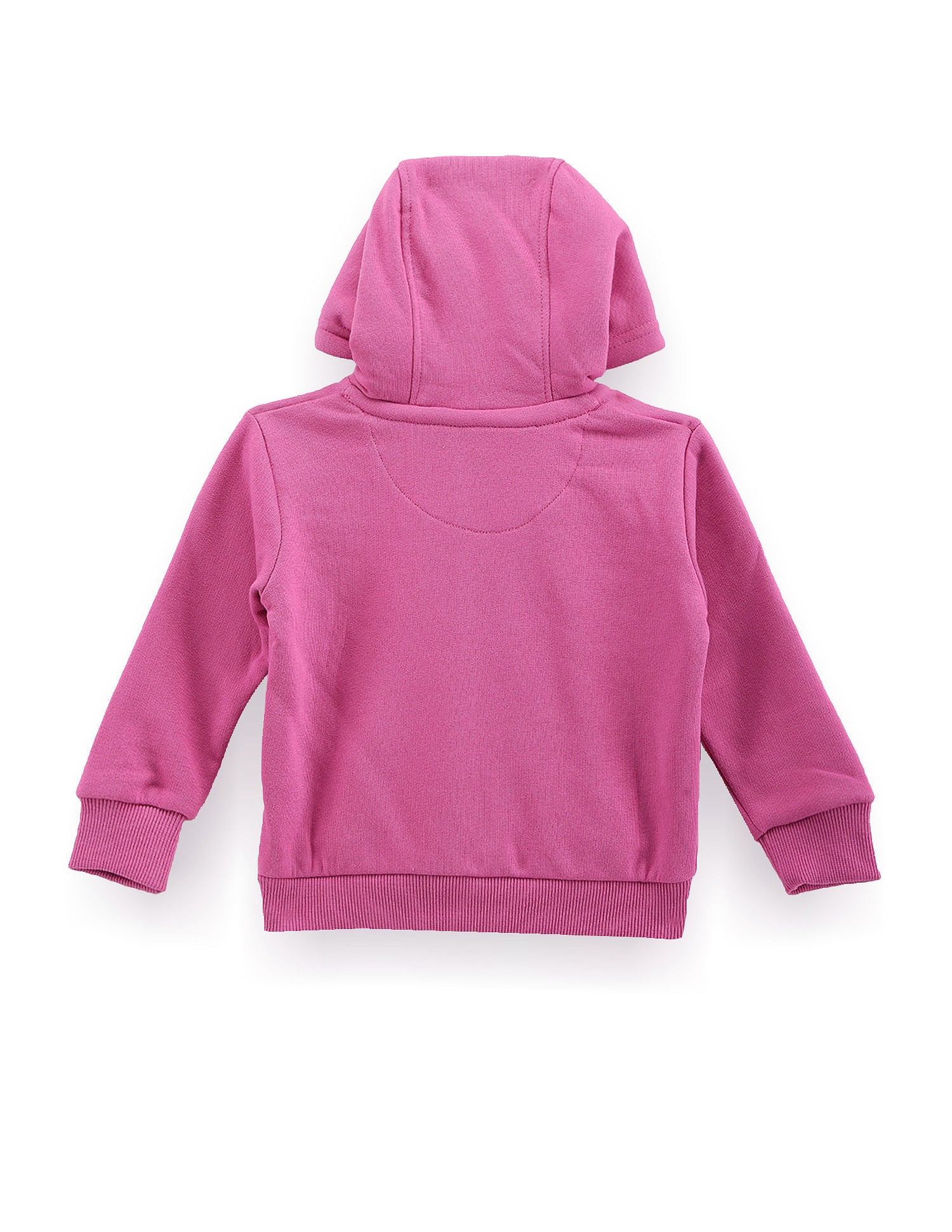 Girls Brand Print Hooded Sweatshirt Pink - U.S. POLO ASSN. | Large