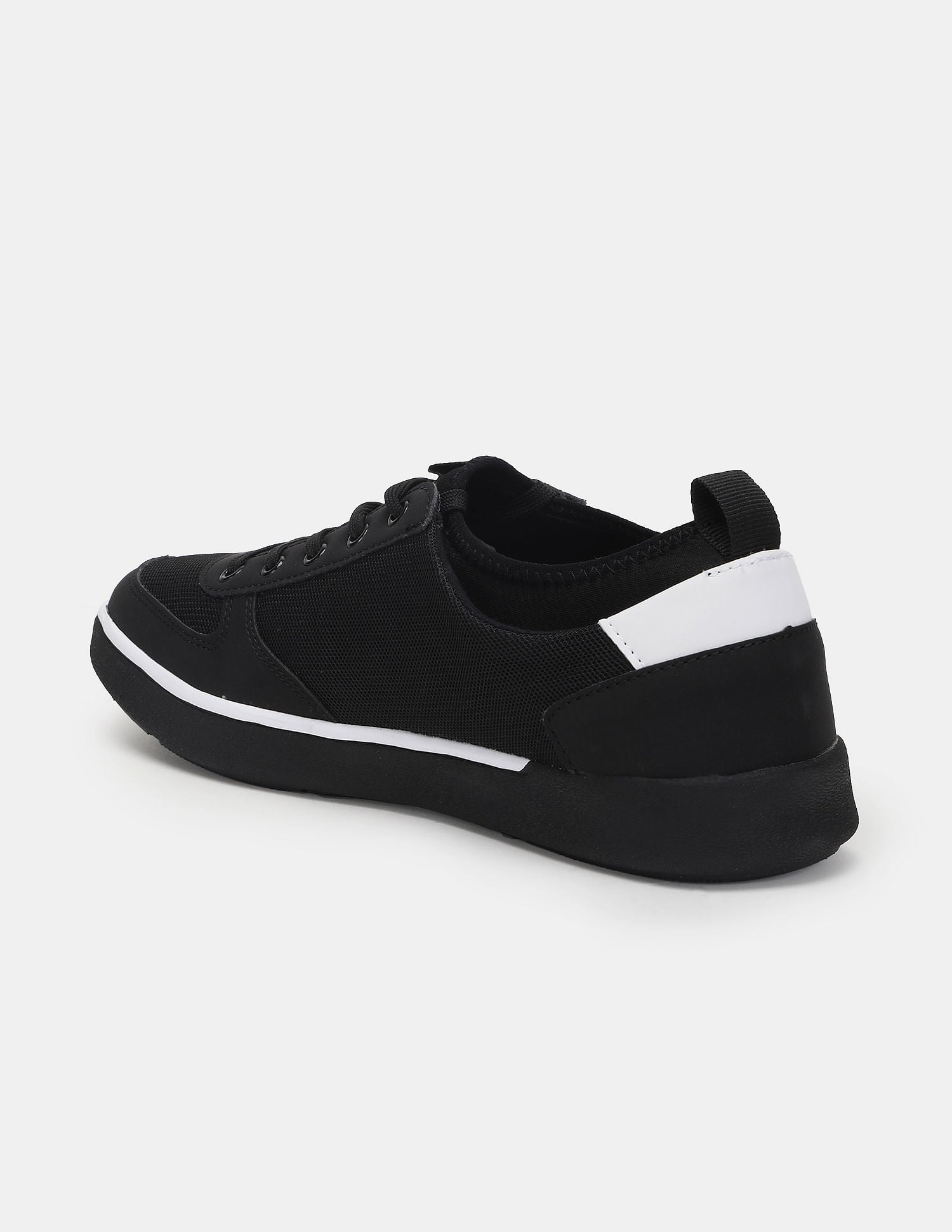 Black Rastus Men Black Cushioned Non-Skid Rastus Sneakers – U.S. Polo Assn. India