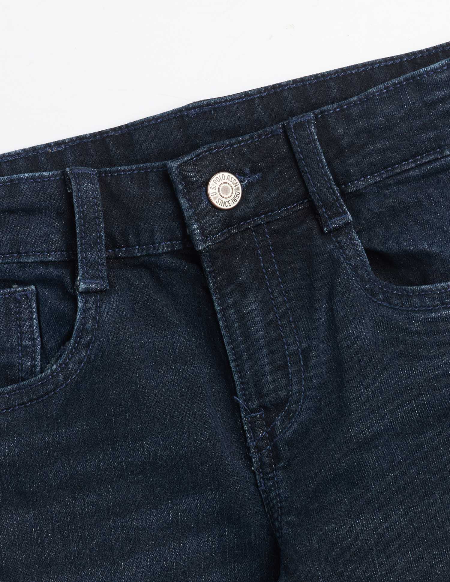 Slim Fit Blue Jeans Dark Blue - U.S. Polo Assn. India | Large
