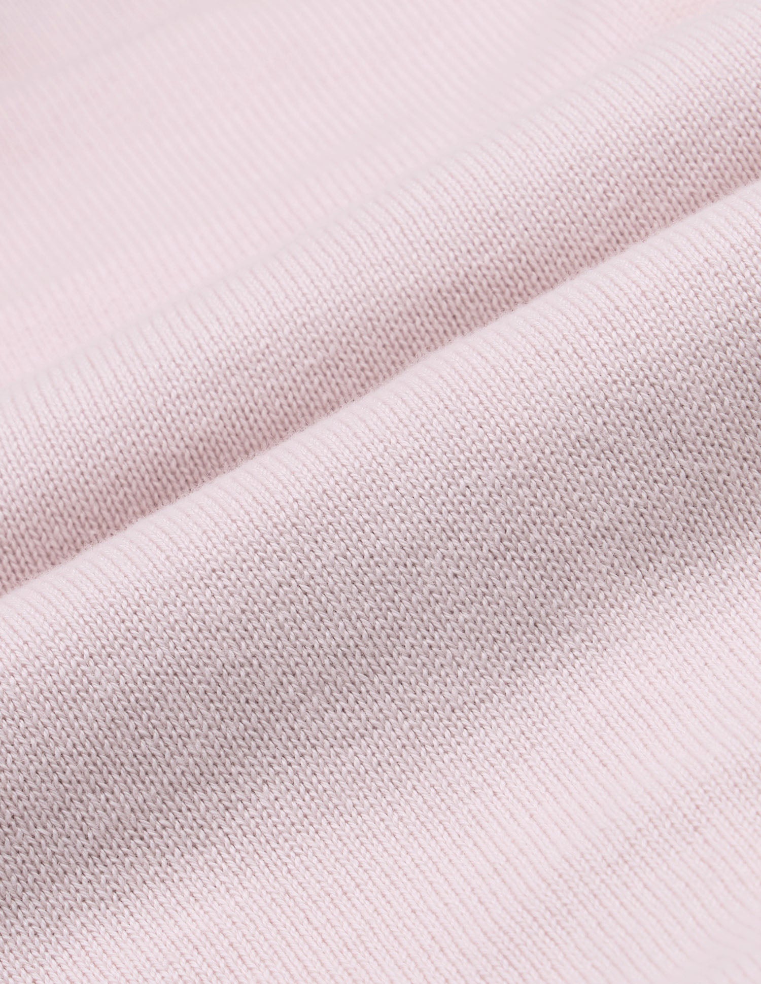 Cable Patterned Knit Regular Fit Sweater Light Pink - U.S. Polo Assn. India | Large