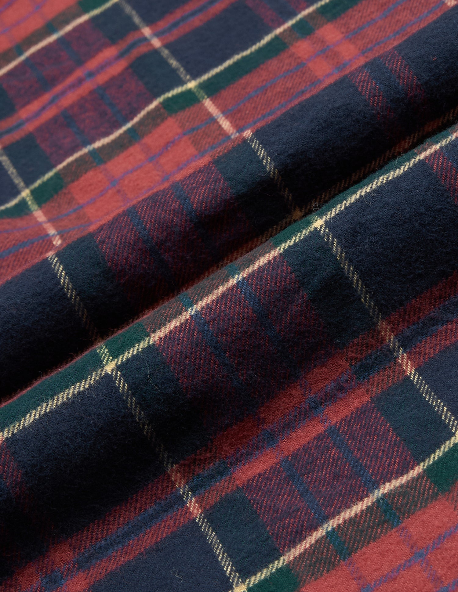 Plaid Checked Twill Shirt Red - U.S. Polo Assn. India | Large
