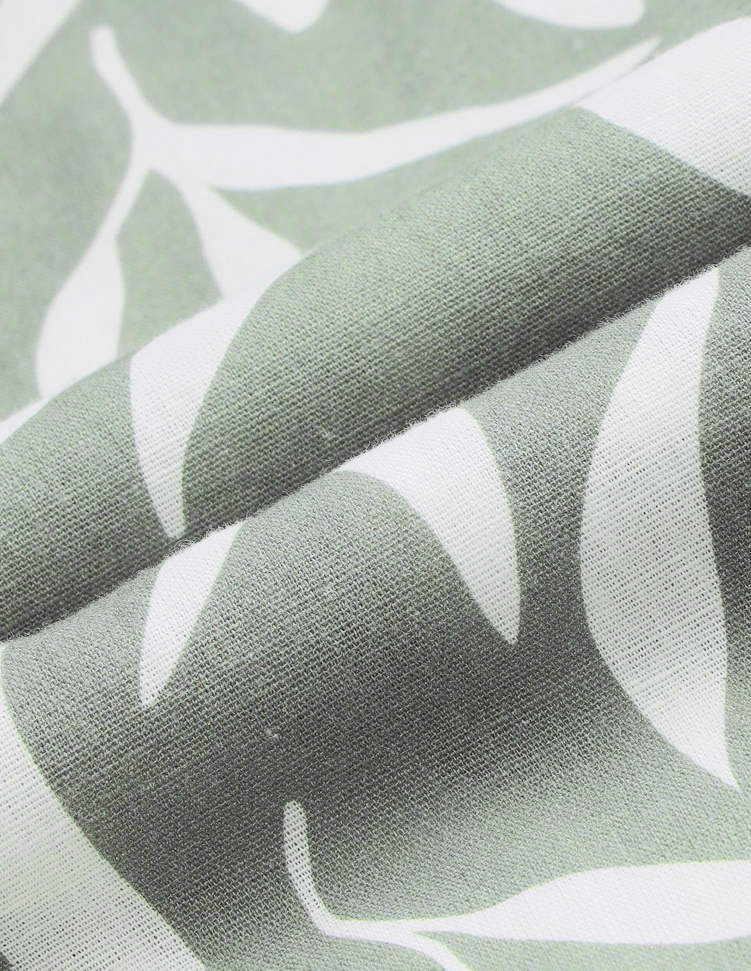 Tropical Printed Regular Fit Shirt Light Green - U.S. Polo Assn. India | Large