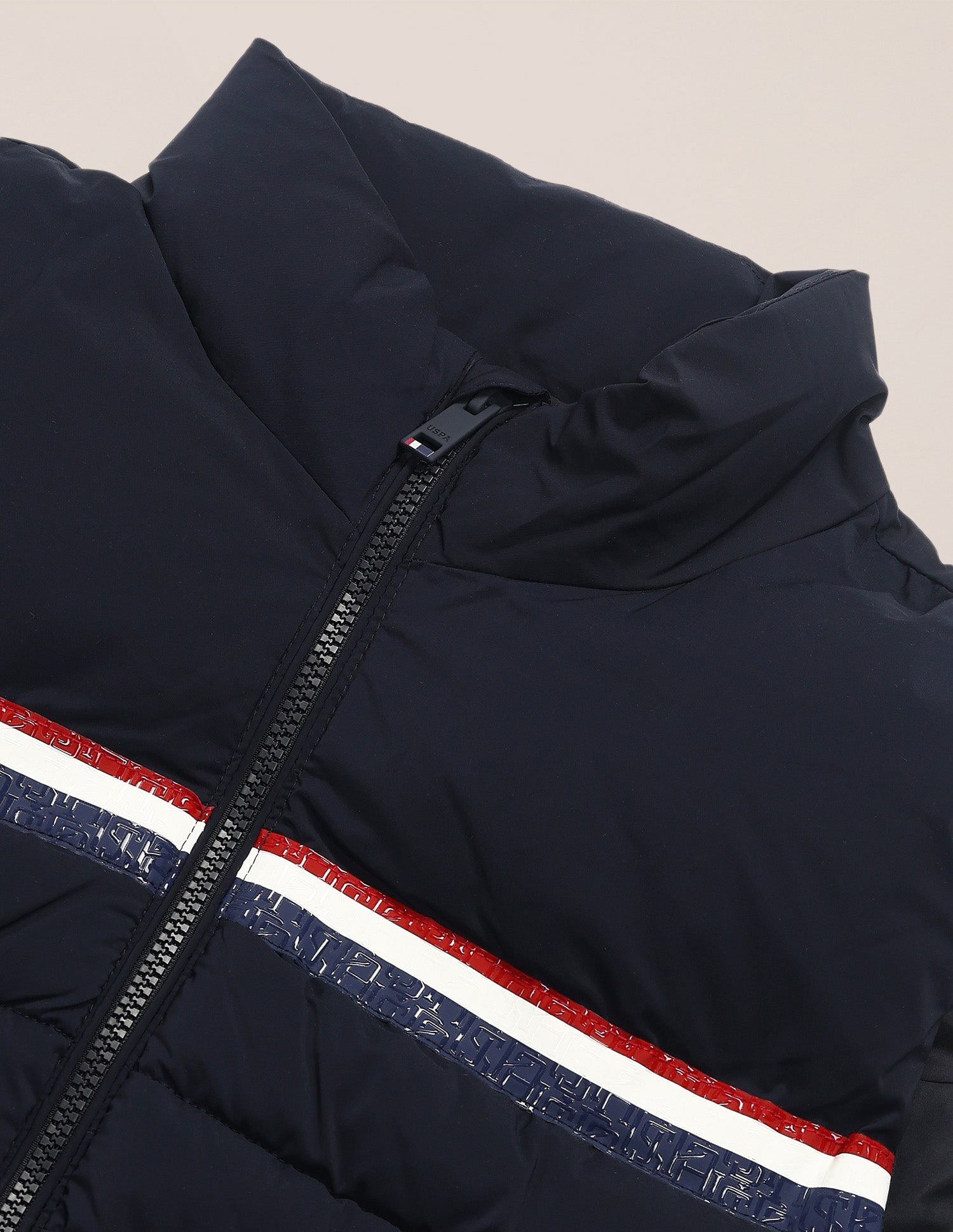 Solid Regular Fit Jacket Navy - U.S. POLO ASSN. | Large