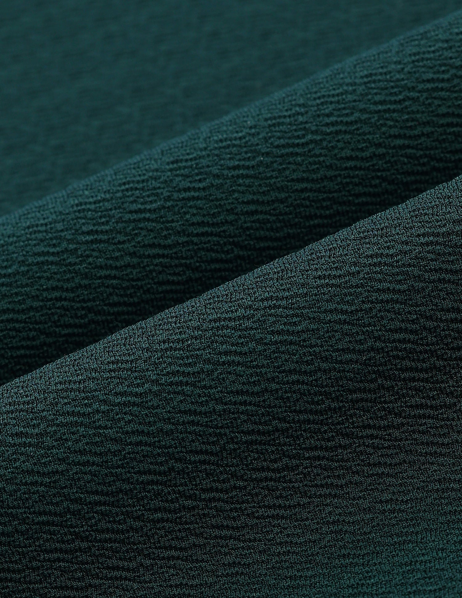 Contrast Logo Textured Polo Shirt Dark Green - U.S. POLO ASSN. | Large