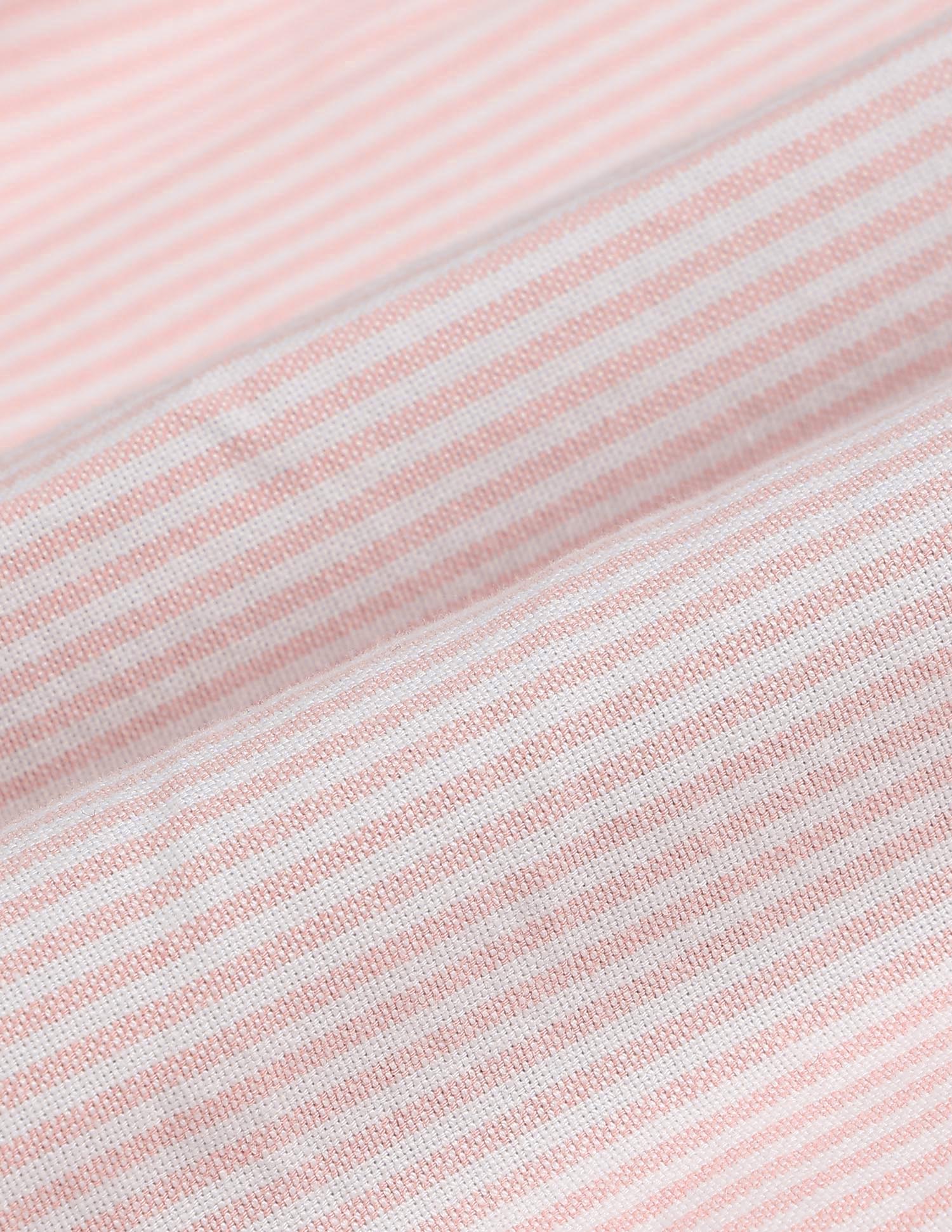 Vertical Striped Oxford Shirt Pink - U.S. Polo Assn. India | Large