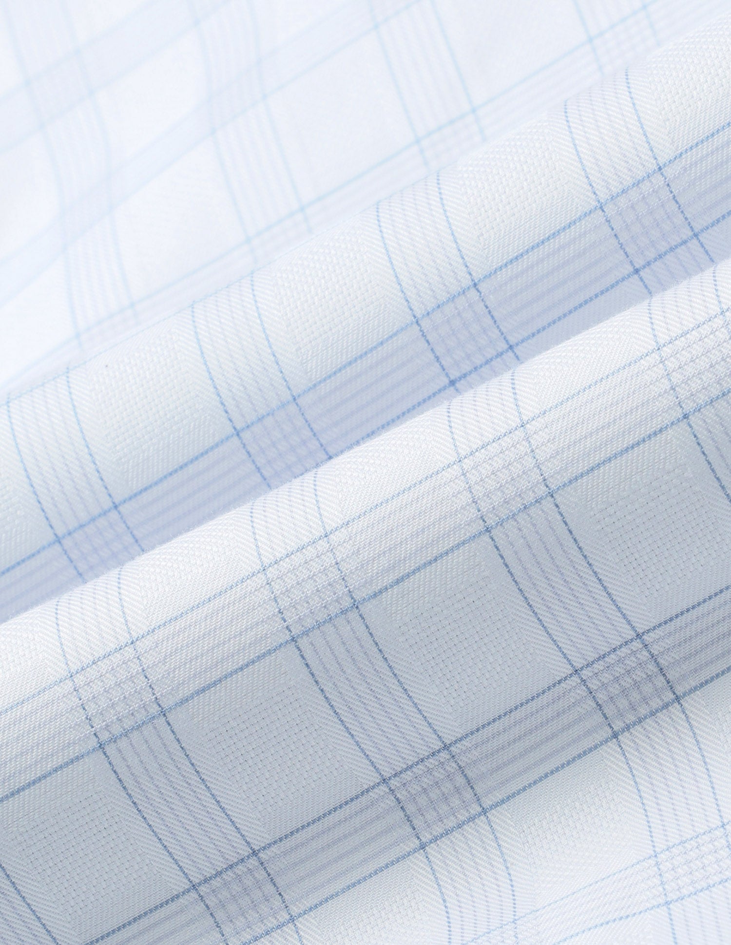 Twill Grid Tattersall Checked Shirt Light Blue - U.S. Polo Assn. India | Large