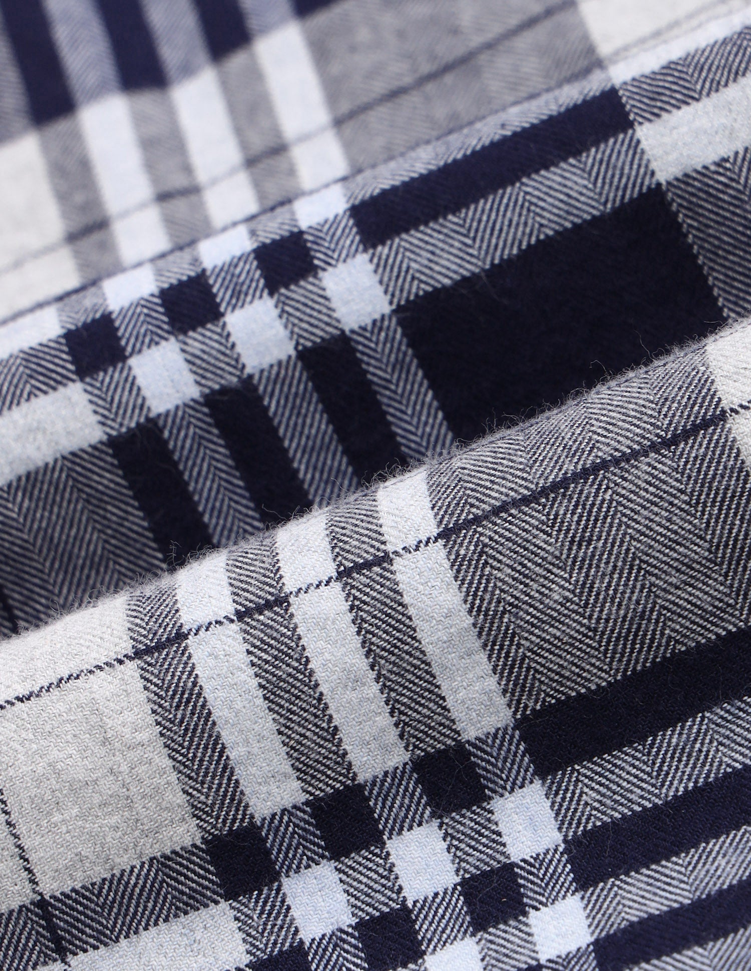 Tartan Checked Corduroy Shirt Blue - U.S. Polo Assn. India | Large