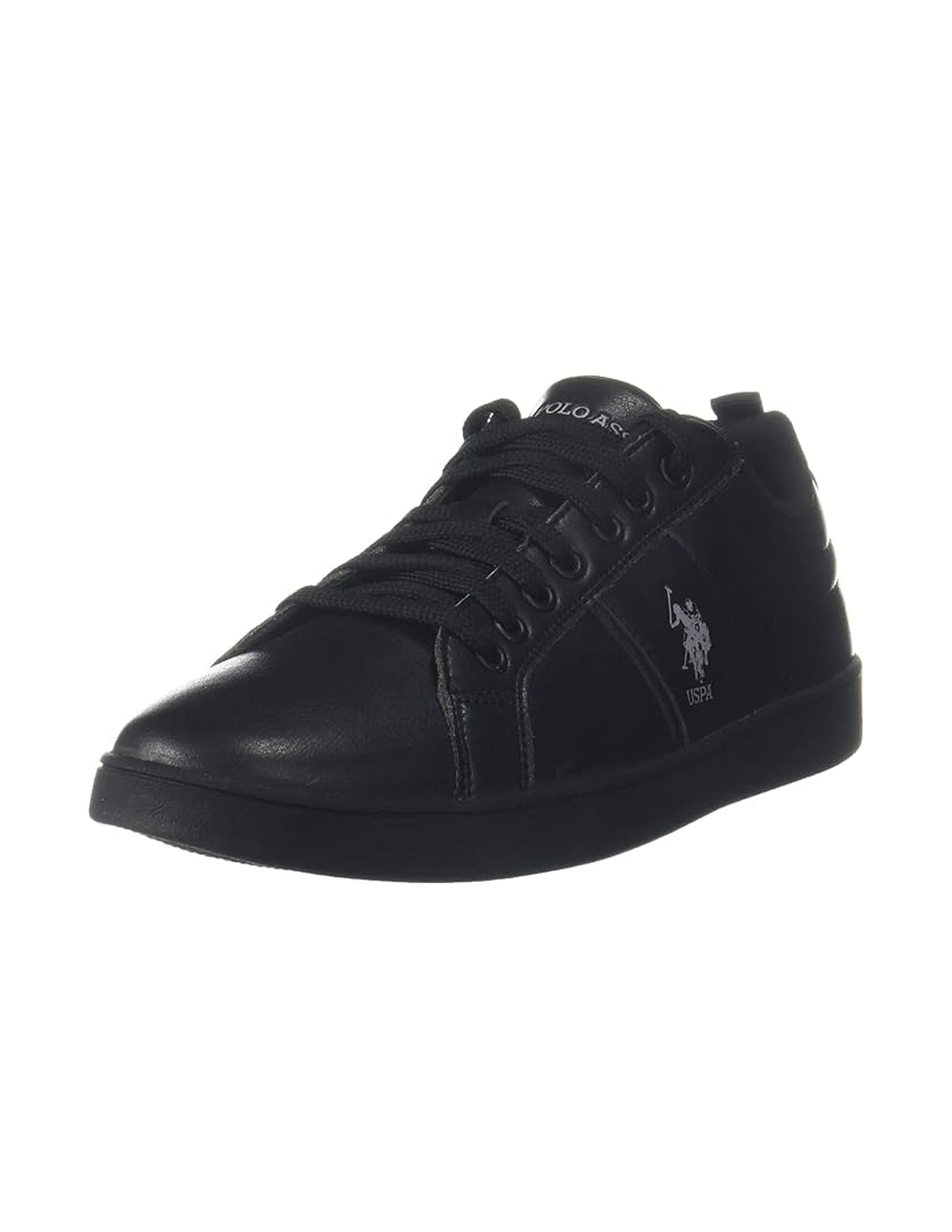 Men Solid Salvador 4.0 Sneakers Black - U.S. Polo Assn. India | Large