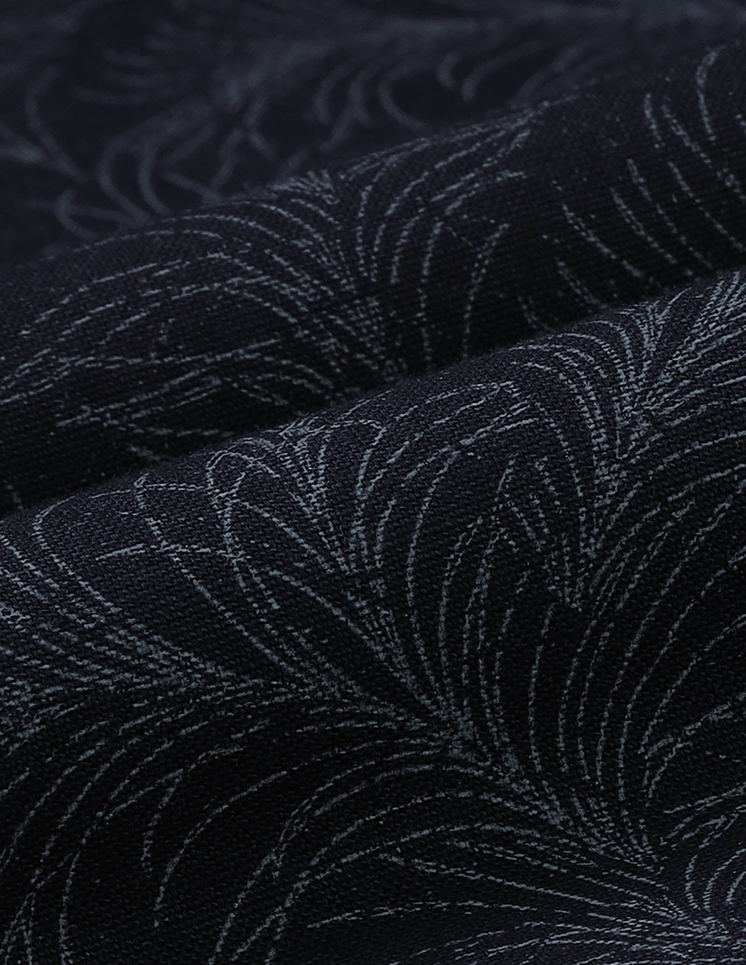 Oxford All Over Printed Shirt Black - U.S. POLO ASSN. | Large