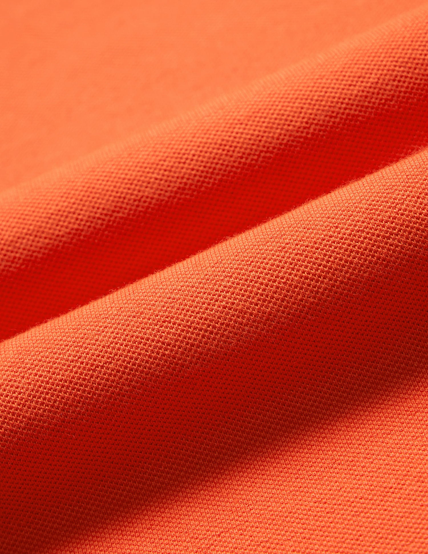 Contrast Striped Collar Solid Polo Shirt Orange - U.S. POLO ASSN. | Large