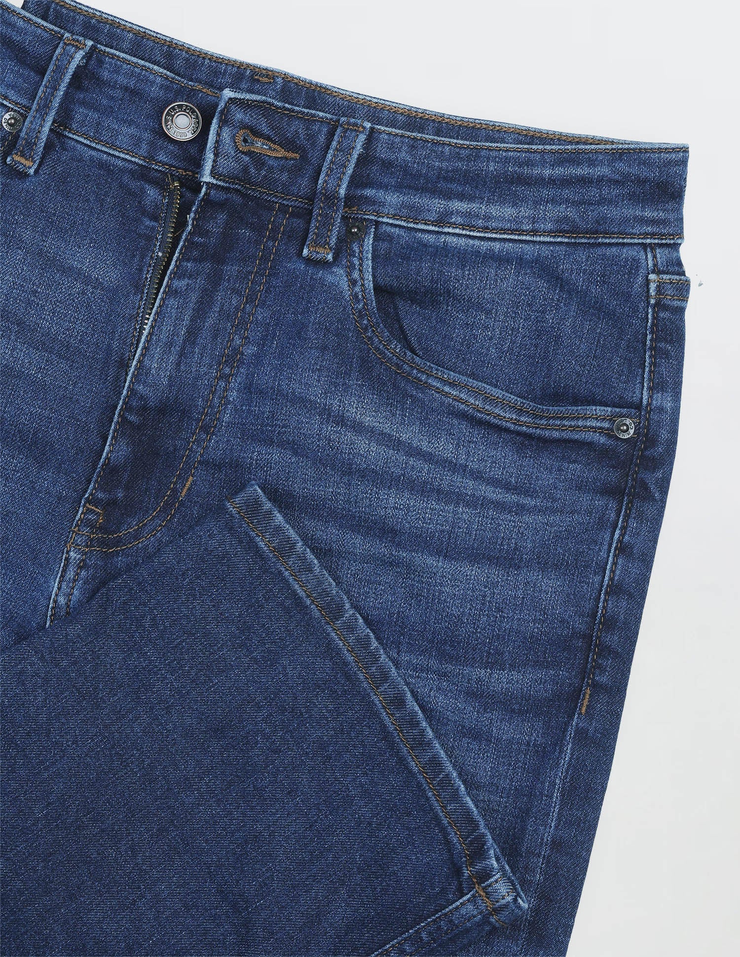 Connor Bootcut Fit Blue Jeans Dark Blue - U.S. Polo Assn. India | Large