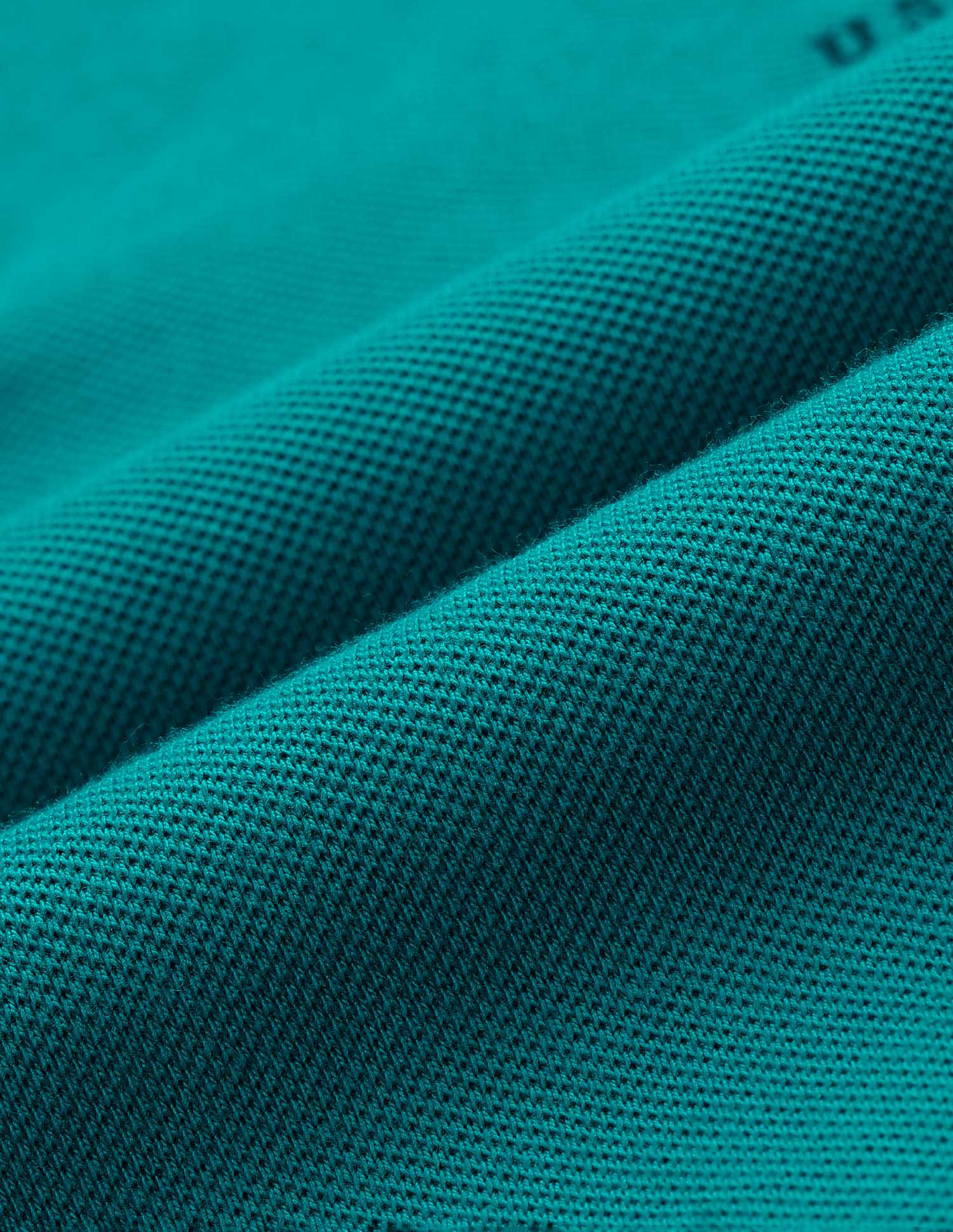 Brand Tape Slim Polo Shirt Teal - U.S. POLO ASSN. | Large