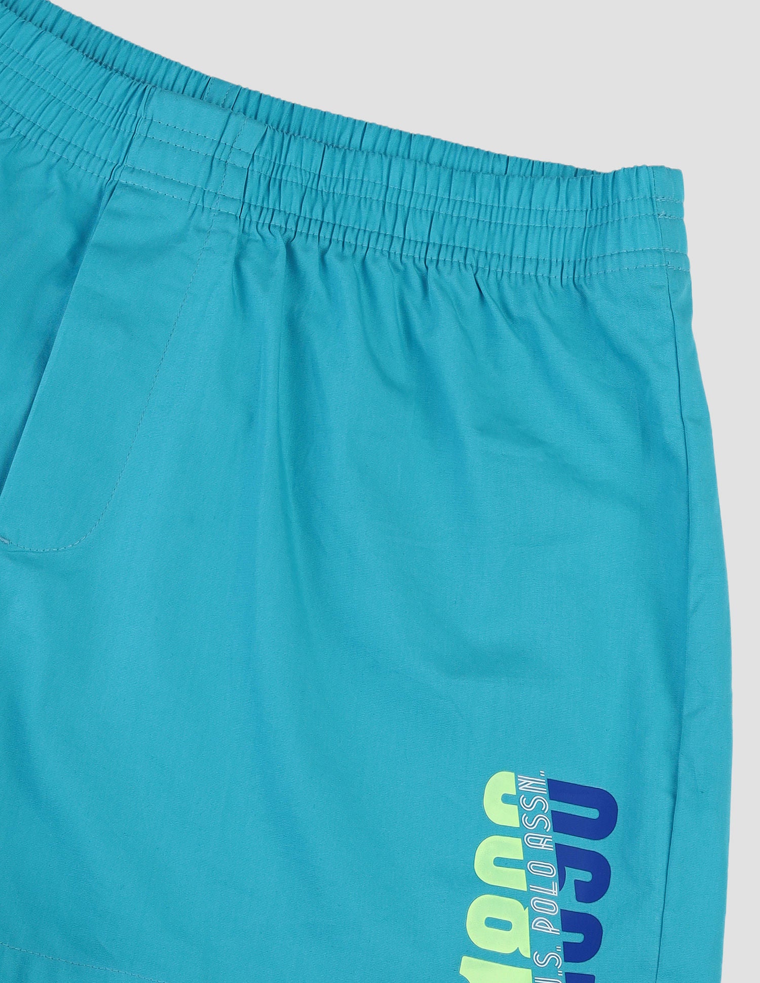 Pure Cotton Solid OEX03 Boxers - Pack Of 1 Sky Blue - U.S. POLO ASSN. | Large